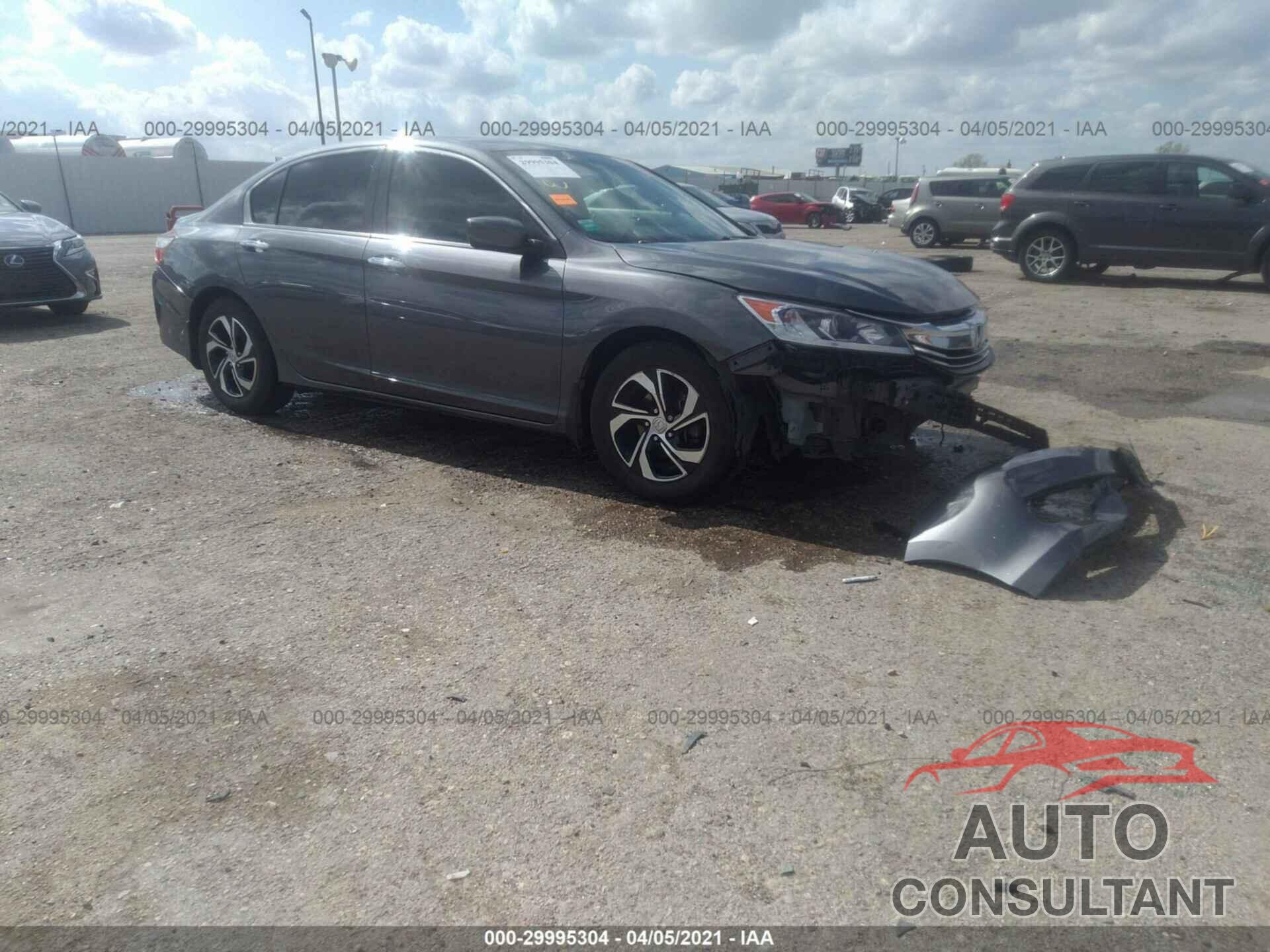 HONDA ACCORD SEDAN 2016 - 1HGCR2F32GA072565