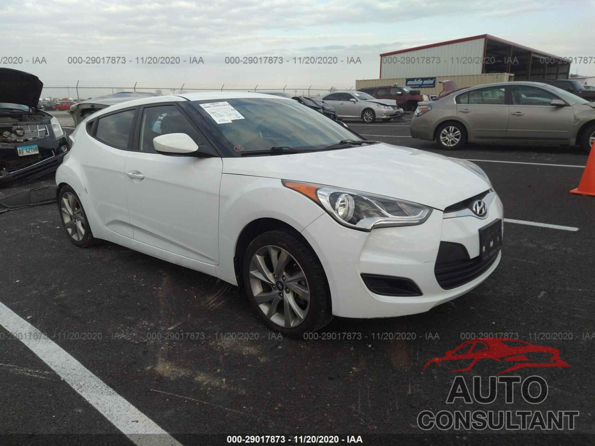 HYUNDAI VELOSTER 2016 - KMHTC6AD4GU269688