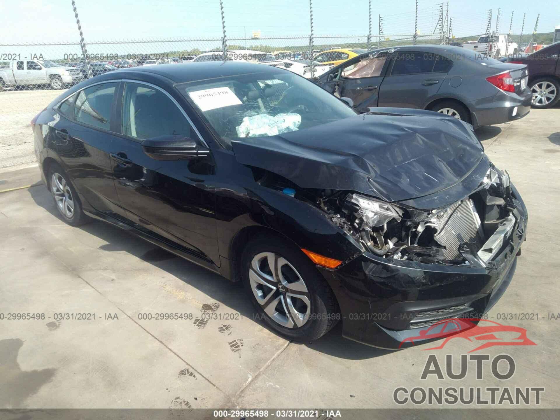 HONDA CIVIC SEDAN 2018 - 19XFC2F51JE041147