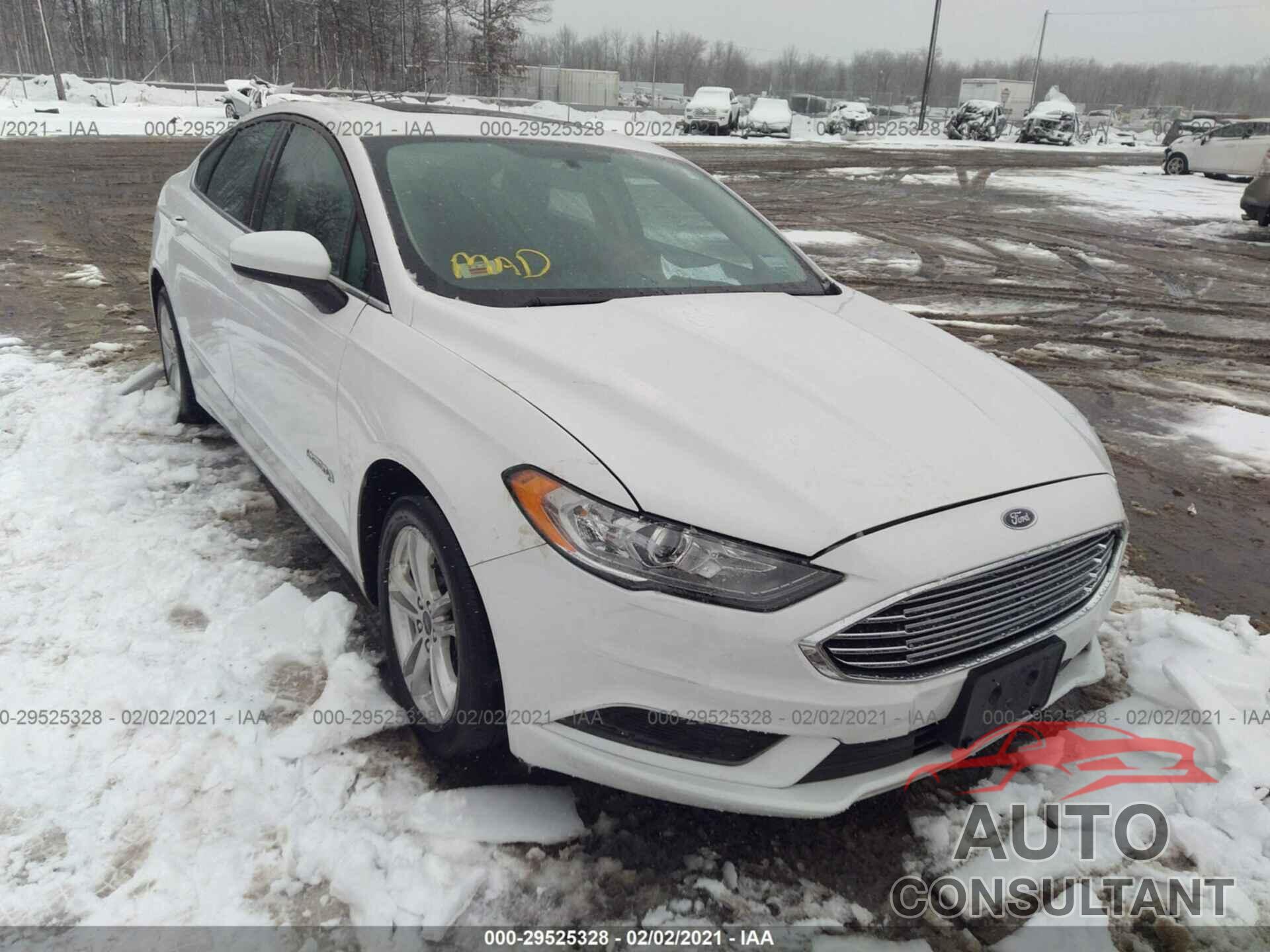 FORD FUSION HYBRID 2018 - 3FA6P0LU3JR234371