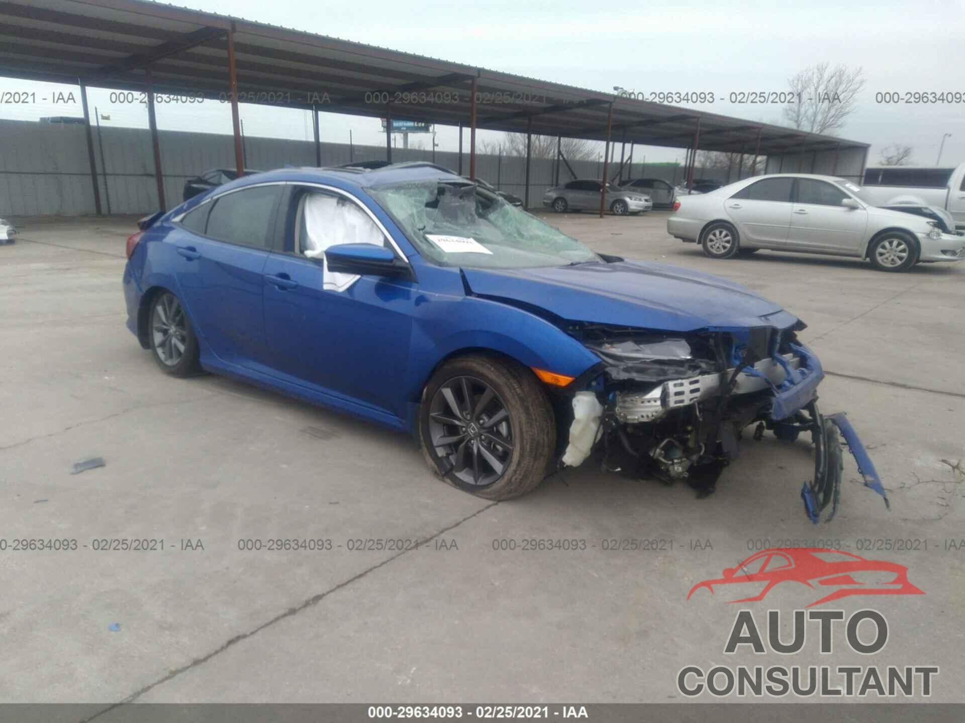 HONDA CIVIC SEDAN 2020 - 19XFC1F78LE015935