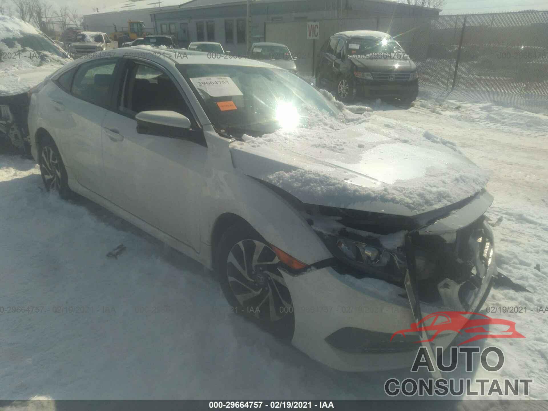 HONDA CIVIC SEDAN 2016 - 19XFC2F74GE060219