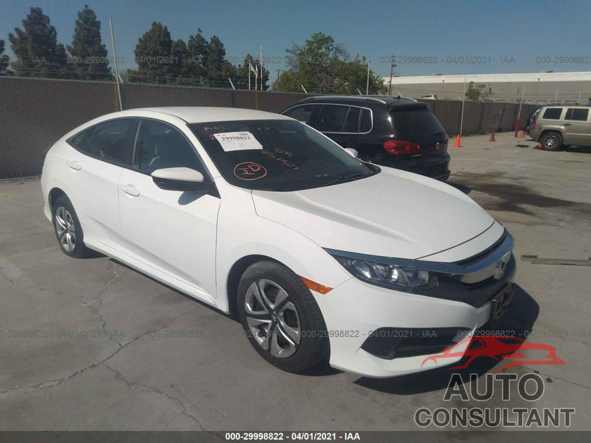 HONDA CIVIC SEDAN 2016 - 19XFC2F55GE246172