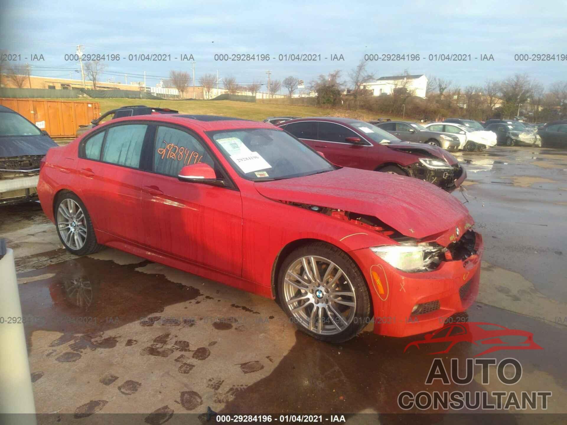 BMW 3 SERIES 2016 - WBA8B3G52GNU34902