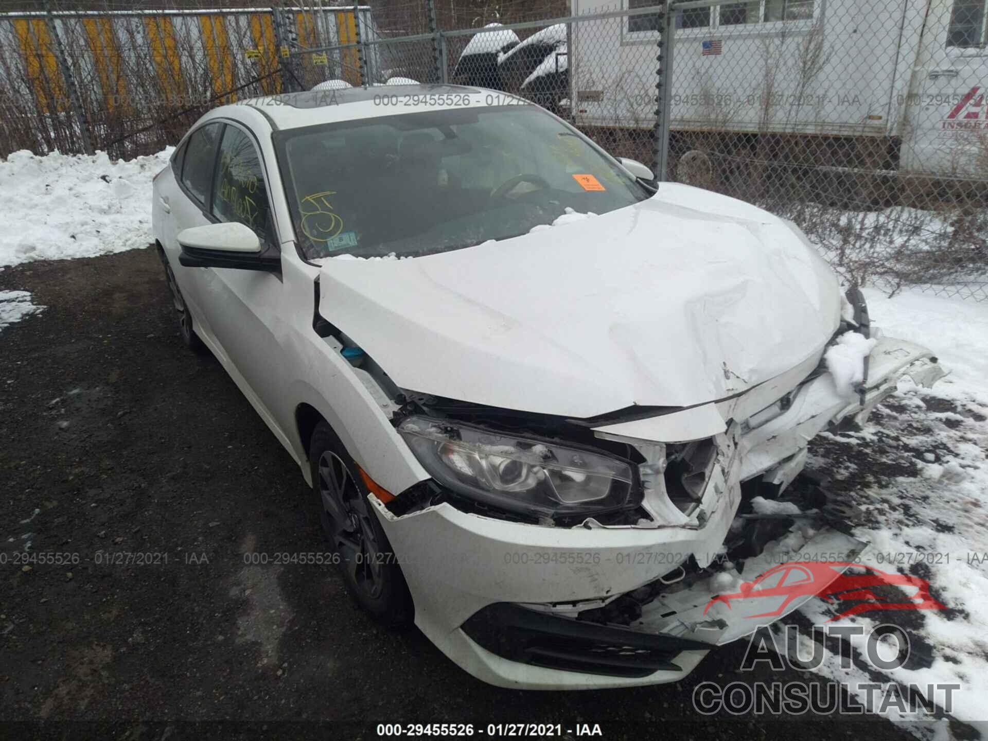 HONDA CIVIC SEDAN 2016 - 19XFC2F76GE203820