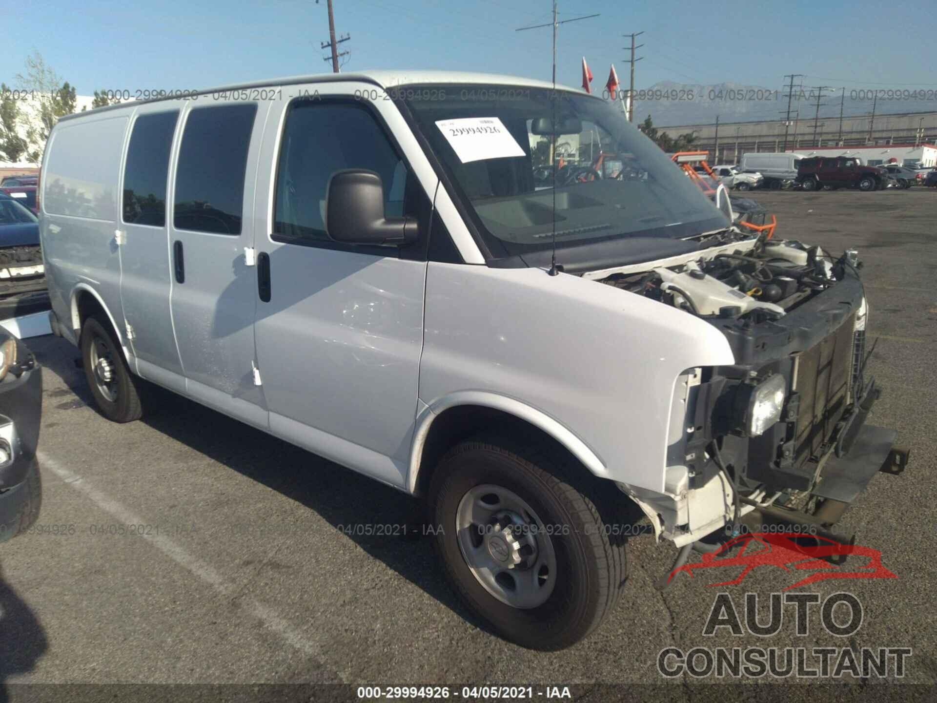 CHEVROLET EXPRESS CARGO VAN 2016 - 1GCWGAFF4G1300071