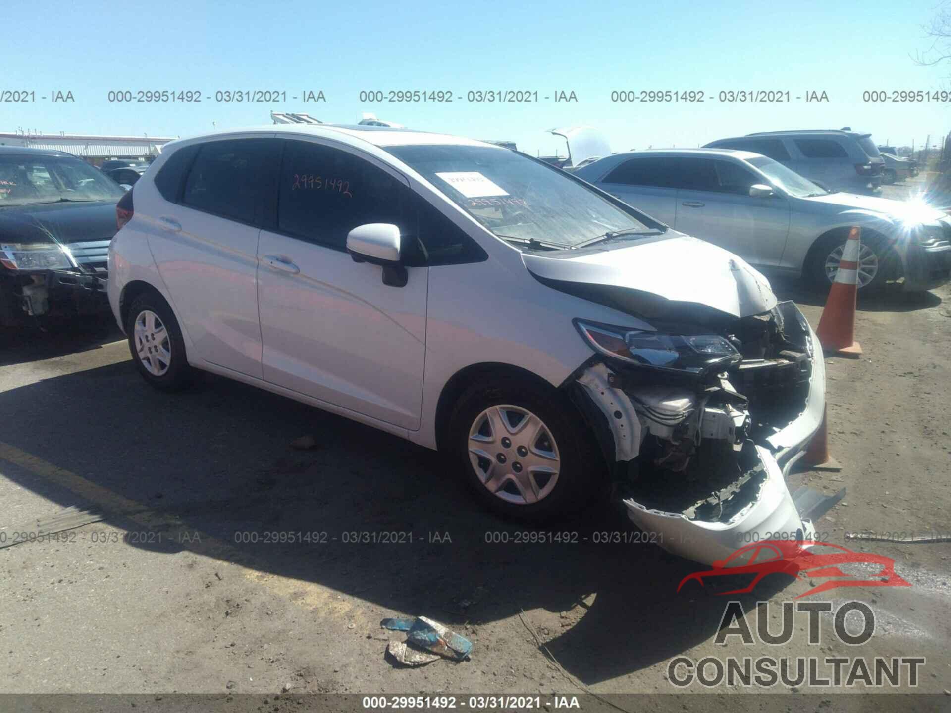 HONDA FIT 2020 - 3HGGK5H81LM732799