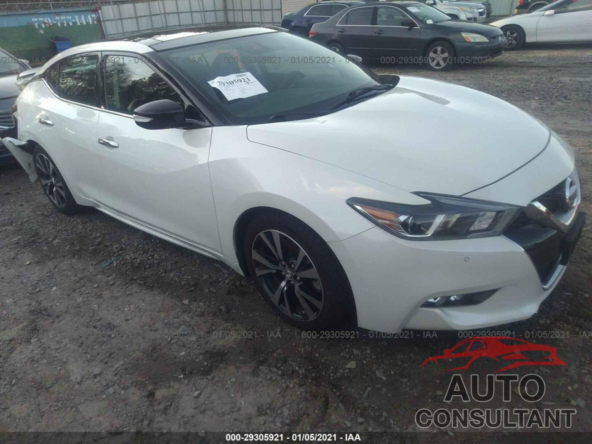 NISSAN MAXIMA 2017 - 1N4AA6AP7HC390689