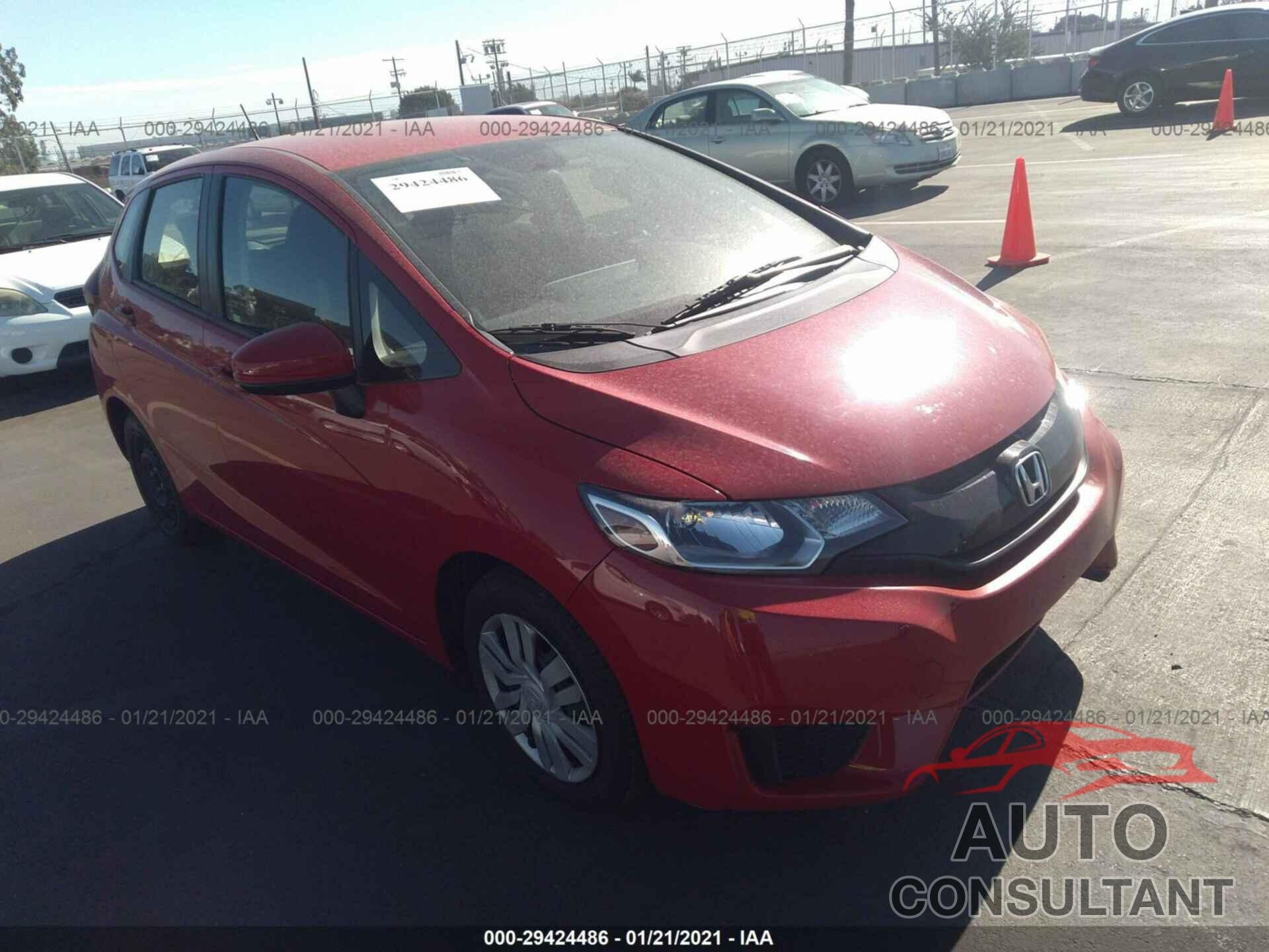 HONDA FIT 2016 - JHMGK5H56GS008915