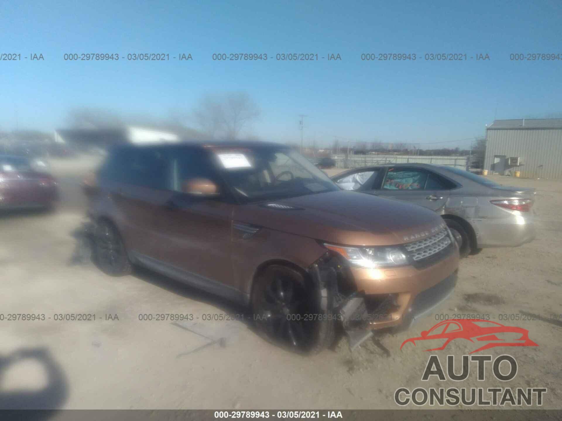 LAND ROVER RANGE ROVER SPORT 2017 - SALWR2FV6HA675882