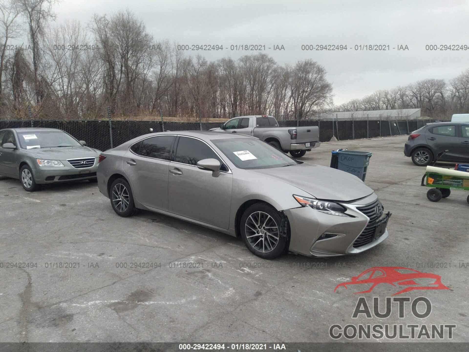 LEXUS ES 2017 - 58ABK1GG9HU055678