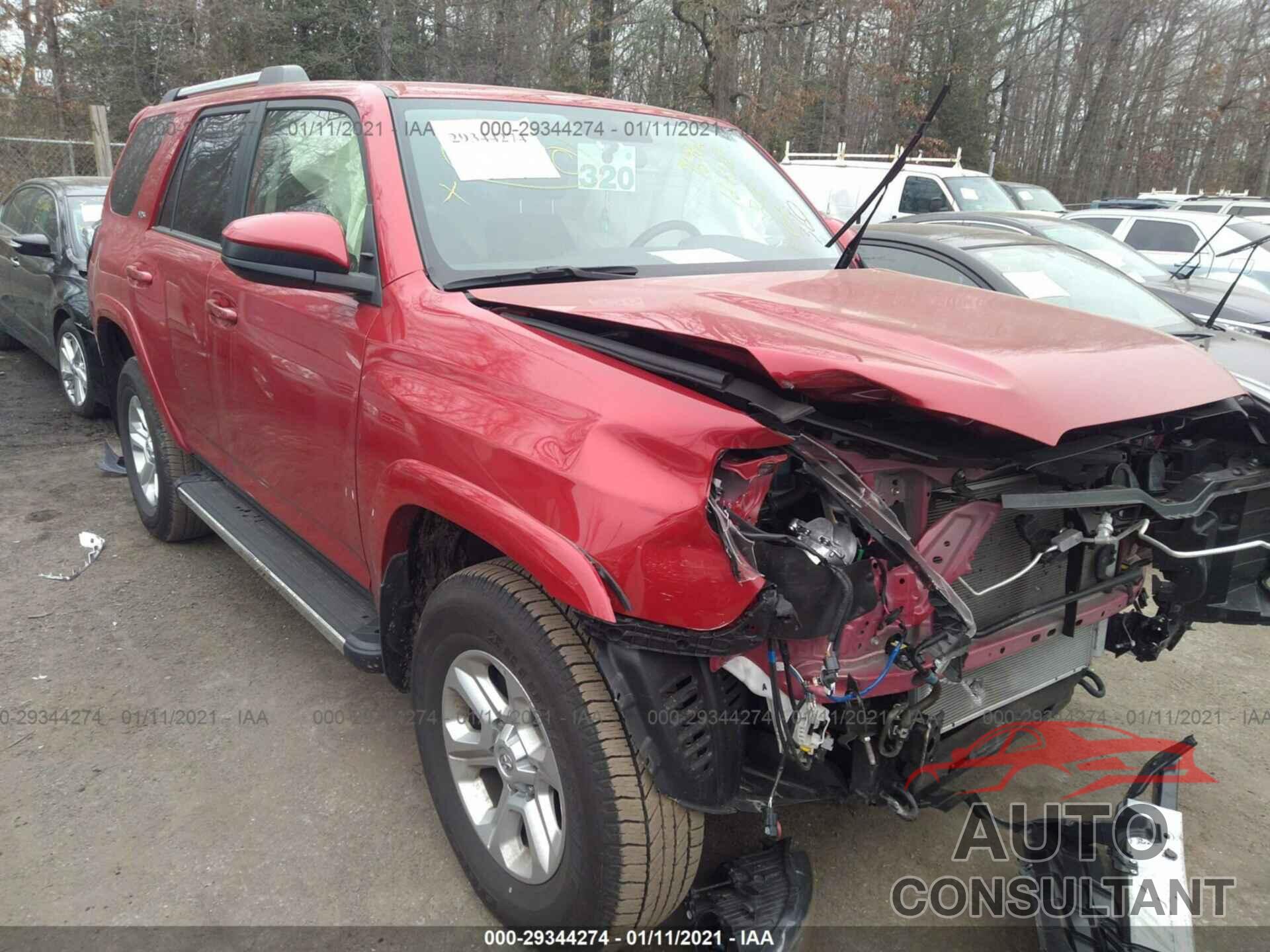 TOYOTA 4RUNNER 2019 - JTEBU5JR3K5716240