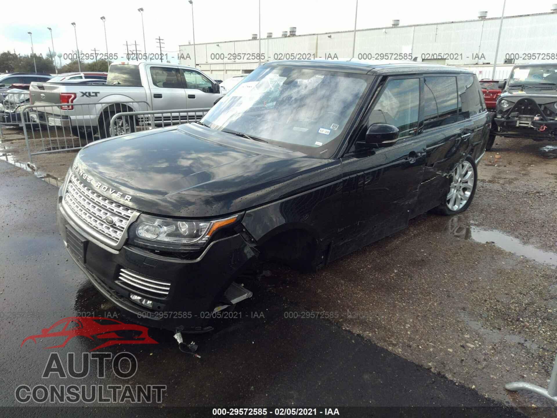 LAND ROVER RANGE ROVER 2016 - SALGV3EF8GA244474