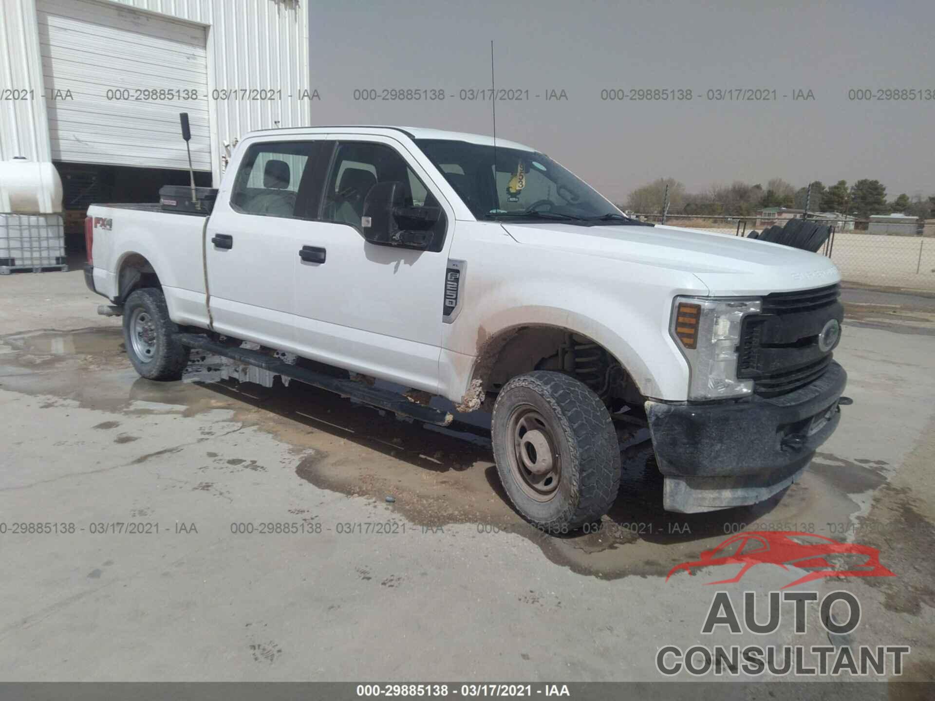 FORD SUPER DUTY F-250 SRW 2019 - 1FT7W2B61KED13249