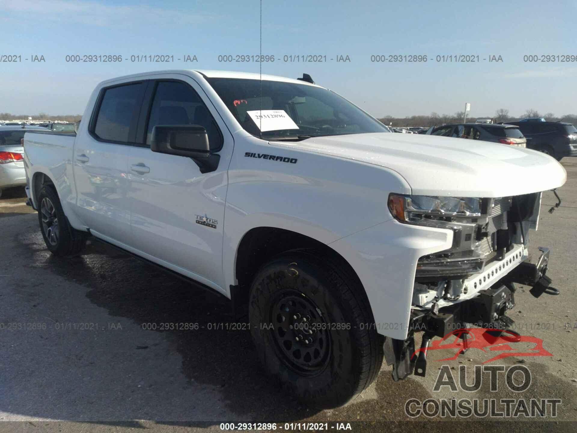 CHEVROLET SILVERADO 1500 2020 - 3GCPWDED9LG374459