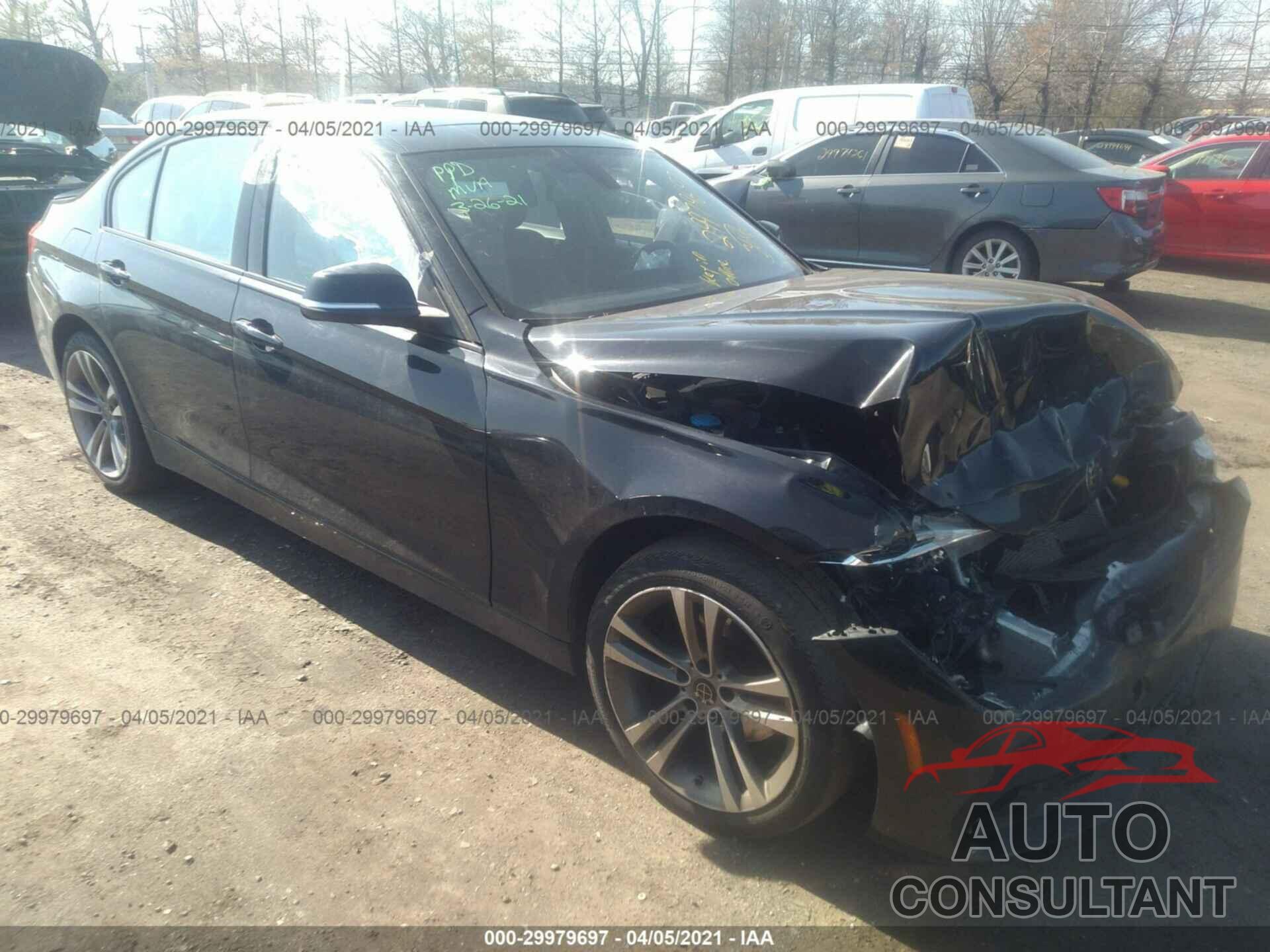 BMW 3 SERIES 2016 - WBA8E3G56GNU05586