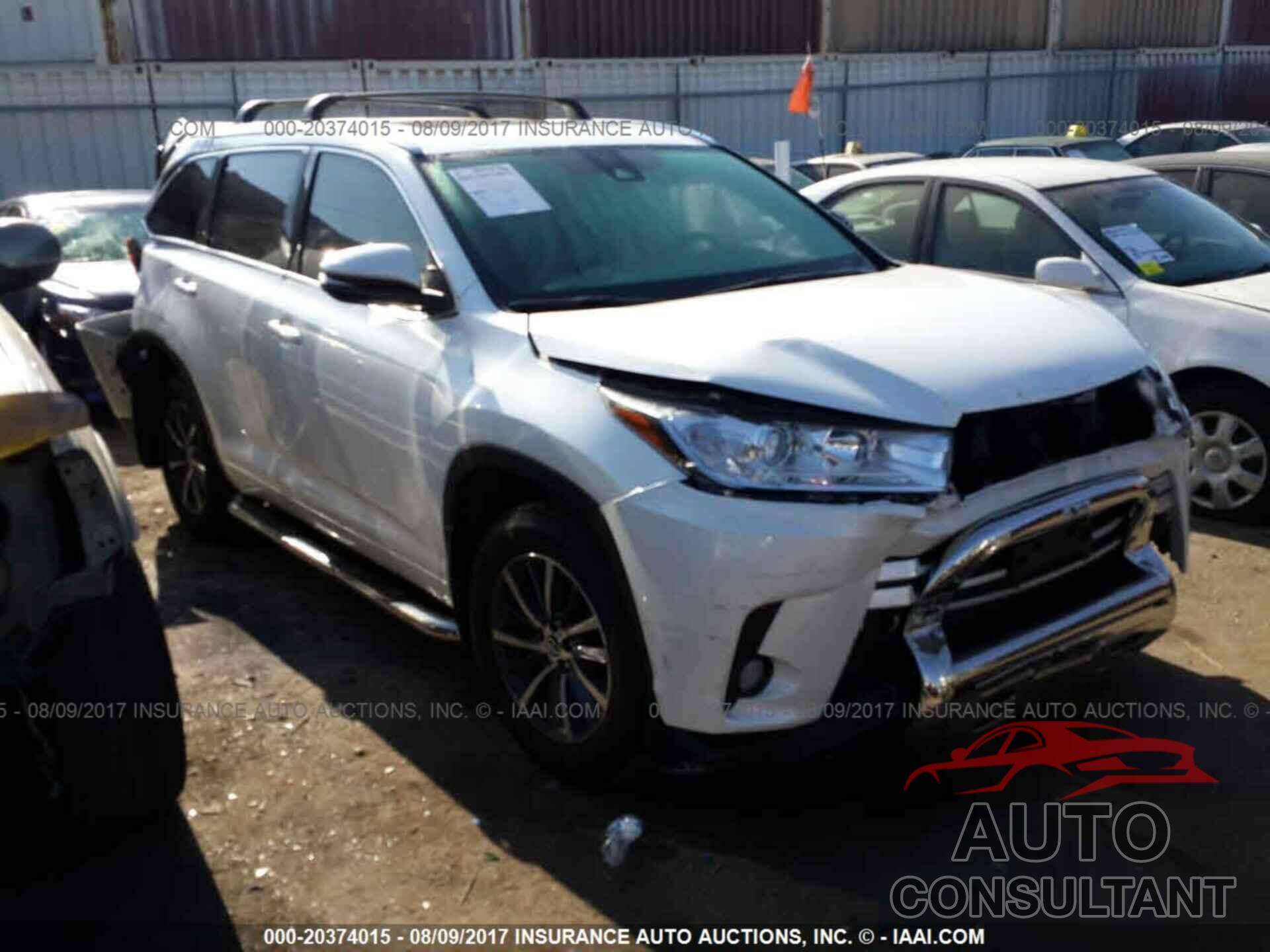 Toyota Highlander 2017 - 5TDJZRFH6HS386217