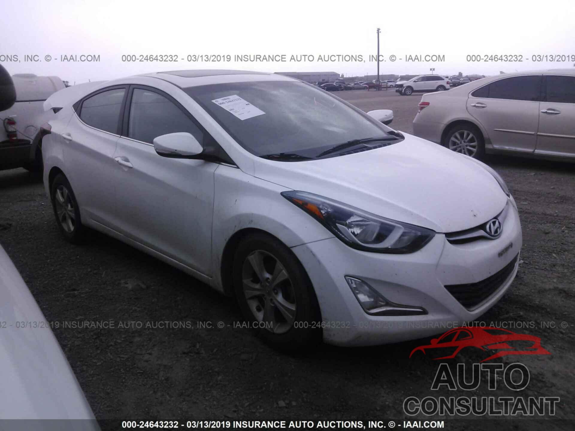 HYUNDAI ELANTRA 2016 - 5NPDH4AE2GH737001