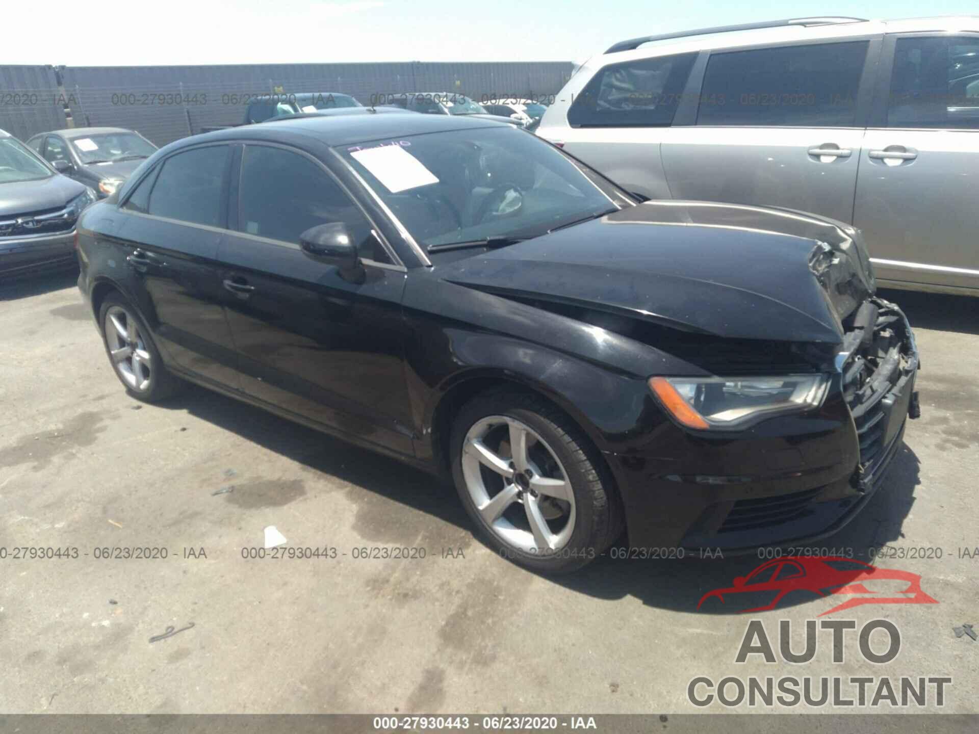 AUDI A3 2016 - WAUA7GFF6G1013180