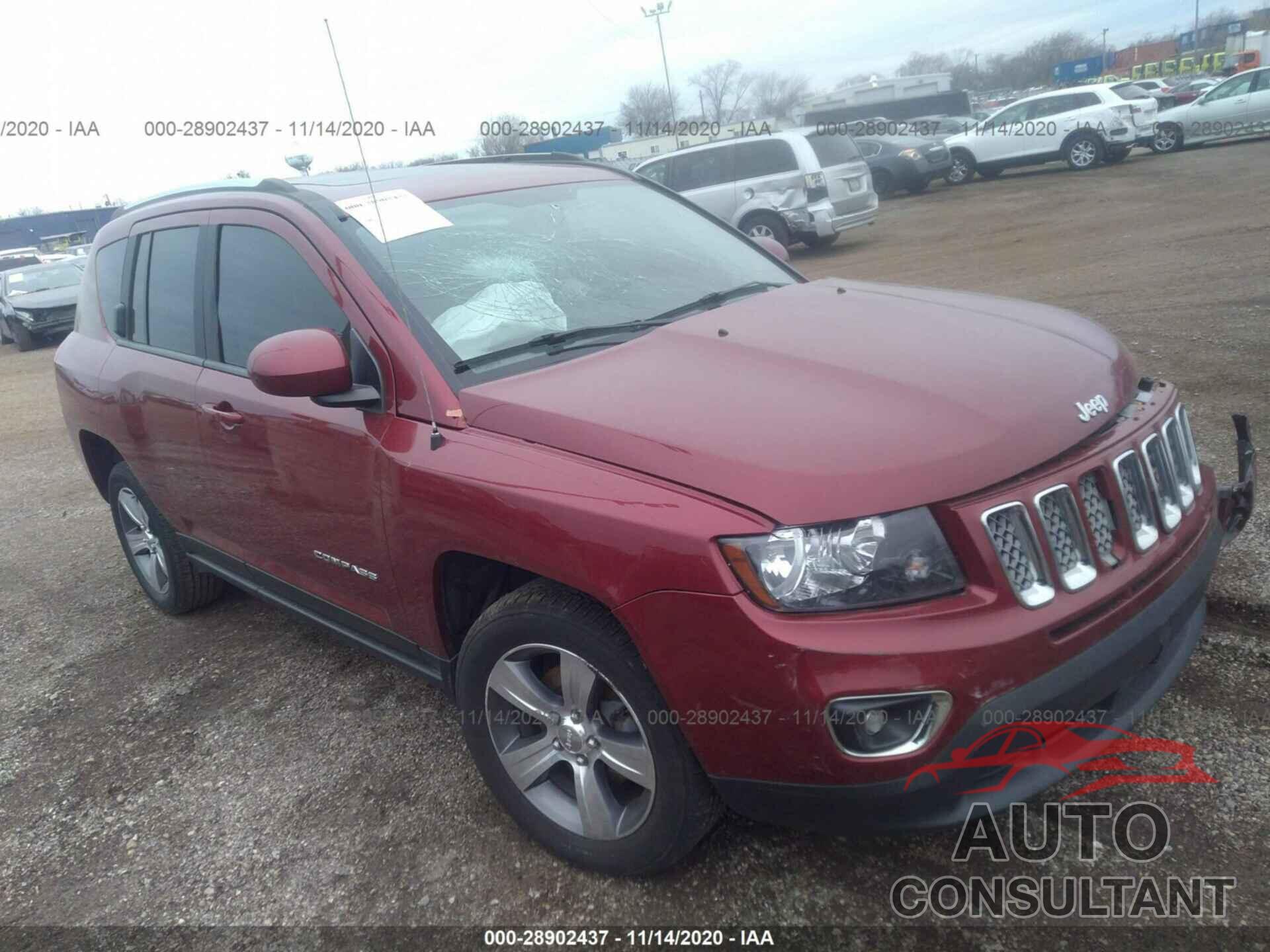 JEEP COMPASS 2017 - 1C4NJCEB9HD163085