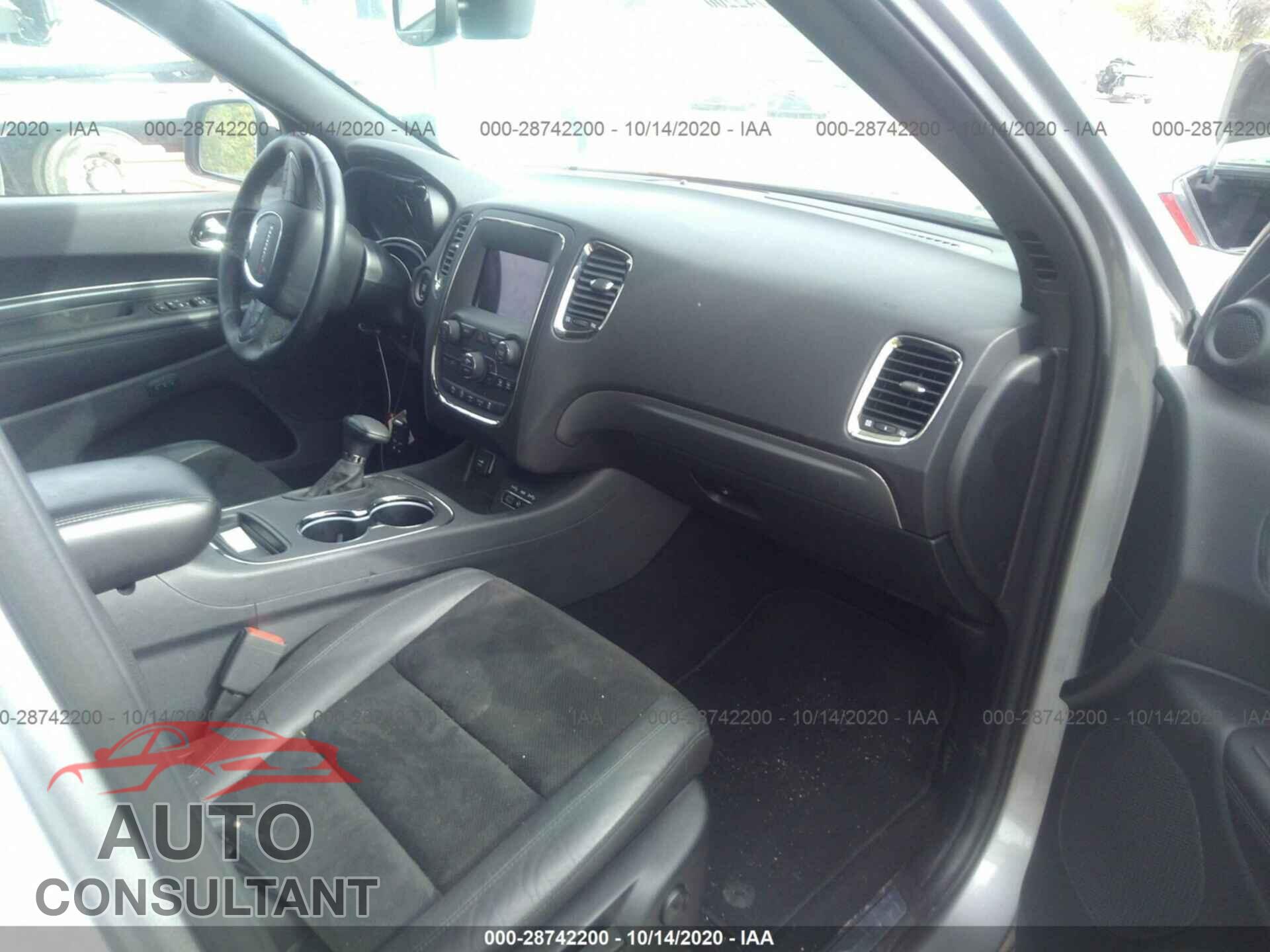 DODGE DURANGO 2019 - 1C4RDJDG2KC733936