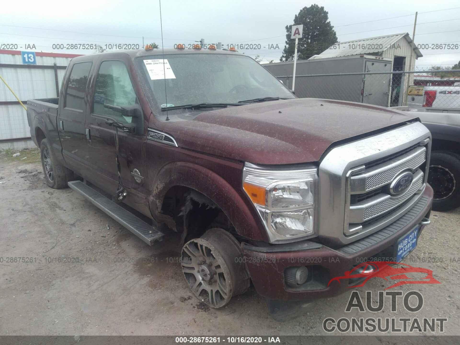 FORD SUPER DUTY F-250 SRW 2016 - 1FT7W2BT9GEB66739