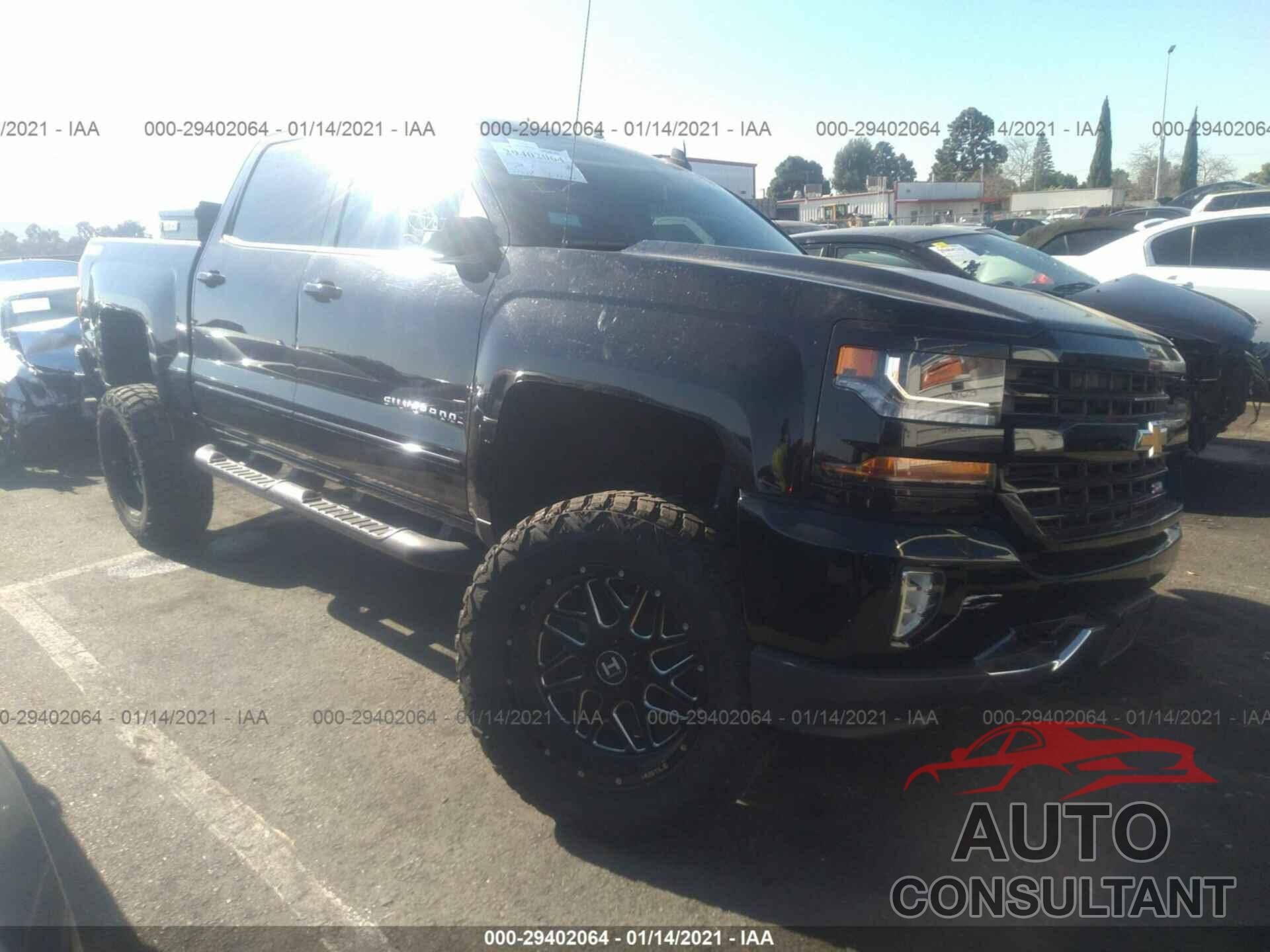 CHEVROLET SILVERADO 1500 2017 - 3GCUKREC8HG352186