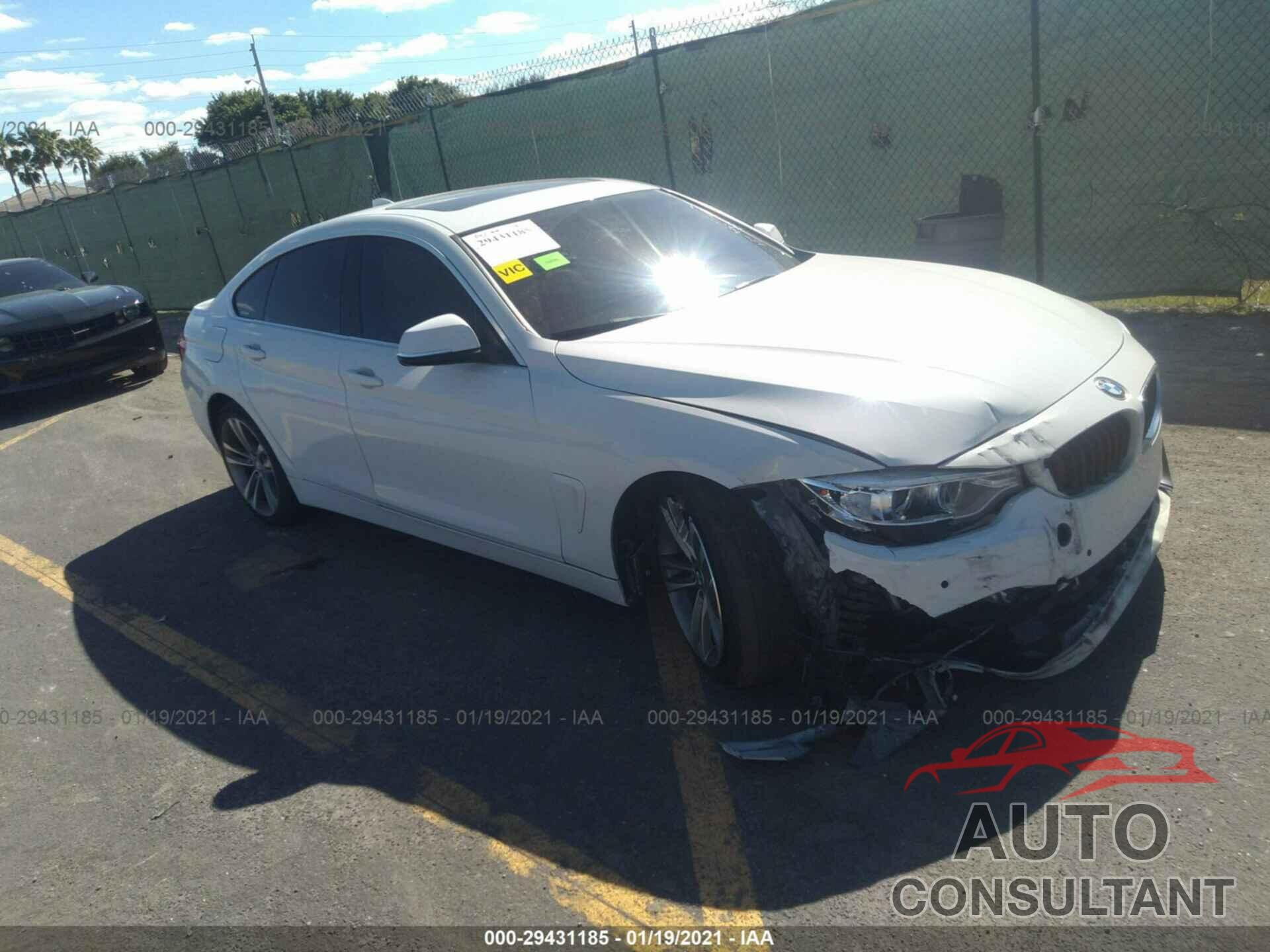 BMW 4 SERIES 2016 - WBA4A9C59GG508766