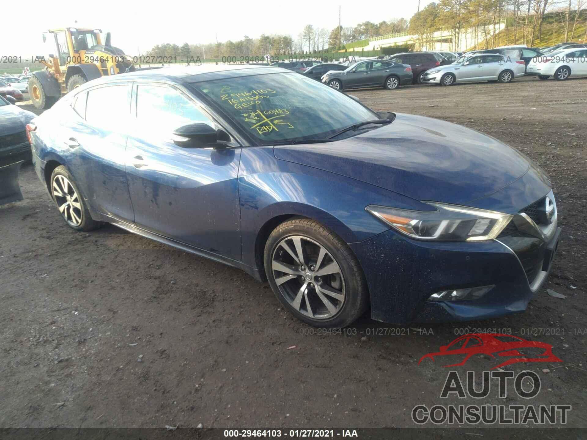 NISSAN MAXIMA 2016 - 1N4AA6AP2GC400043