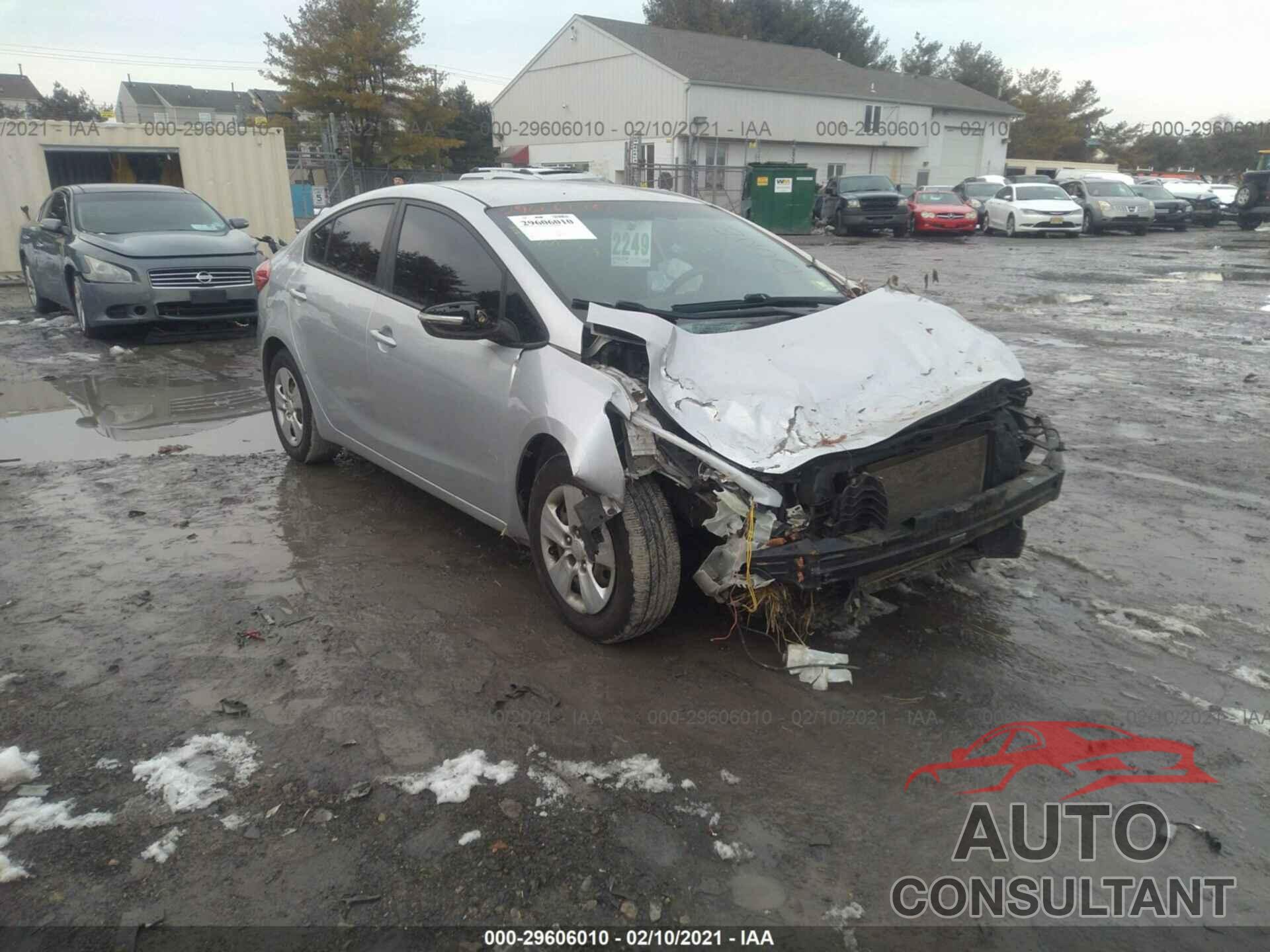 KIA FORTE 2016 - KNAFX4A63G5497555
