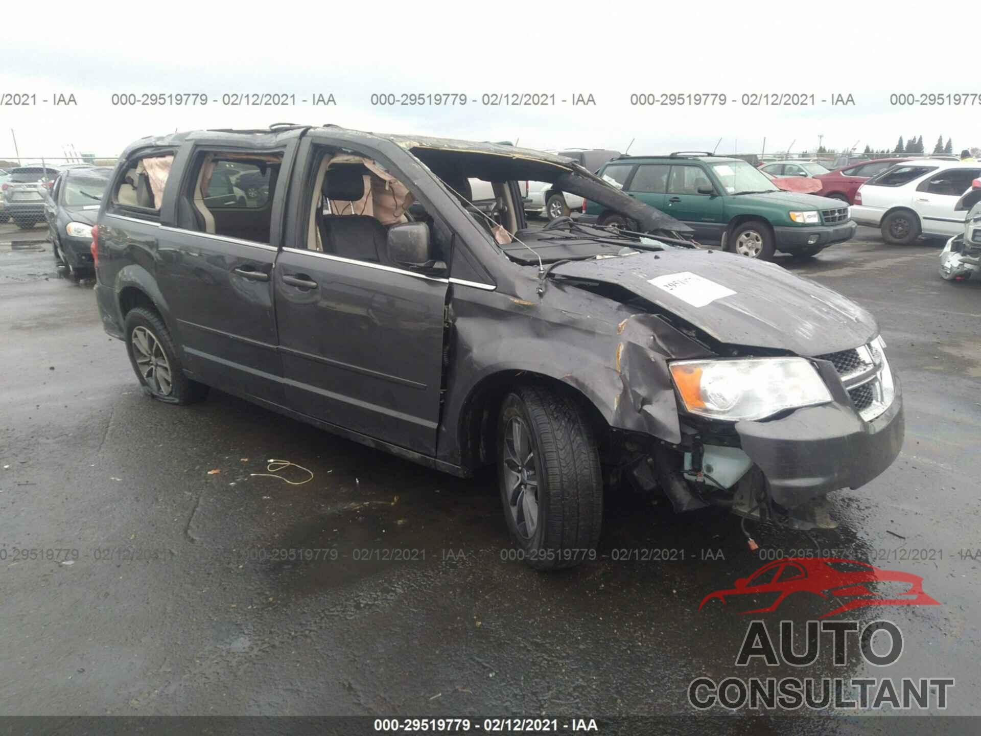 DODGE GRAND CARAVAN 2017 - 2C4RDGCG7HR700287