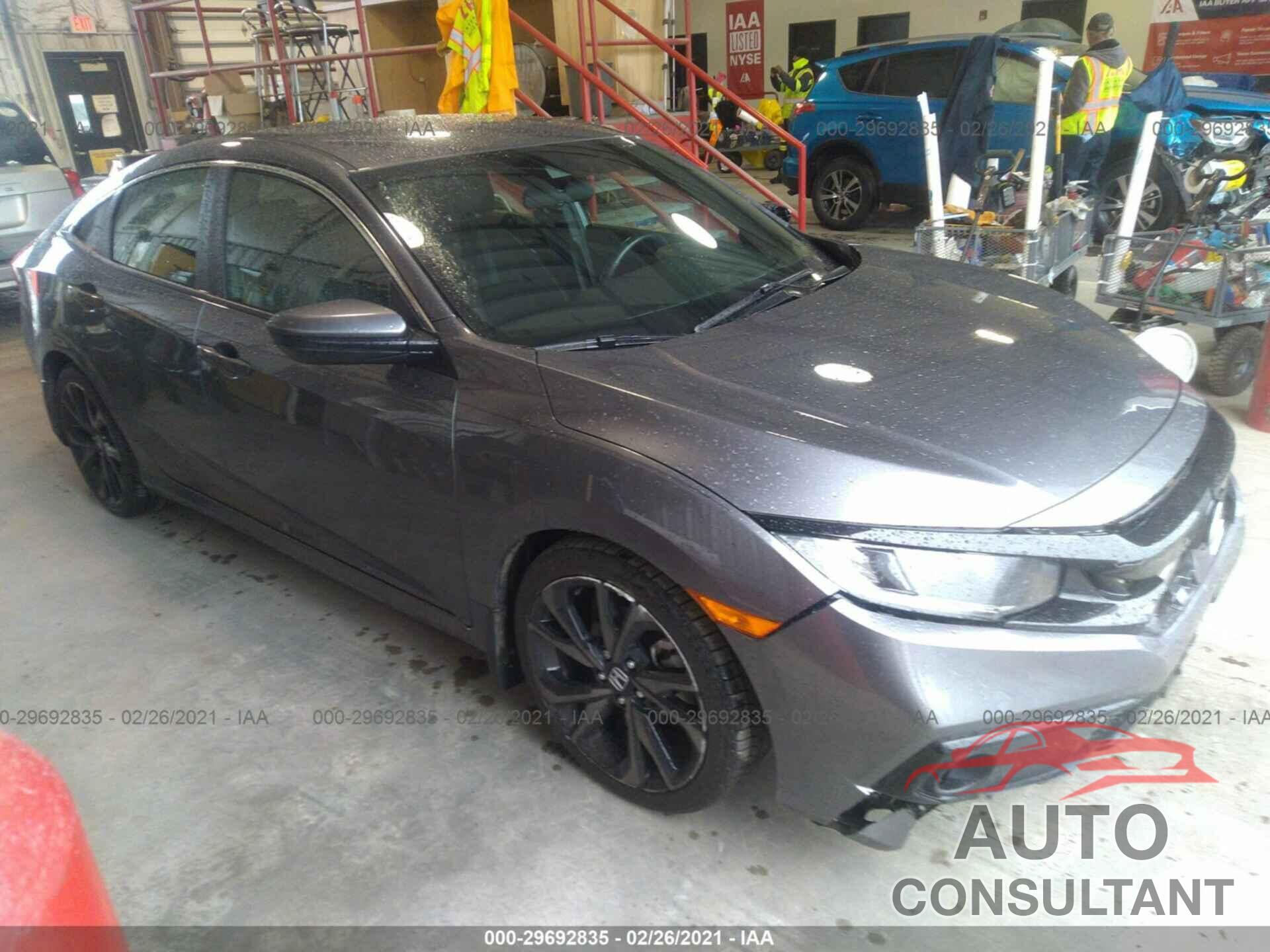 HONDA CIVIC SEDAN 2019 - 19XFC2F83KE021252