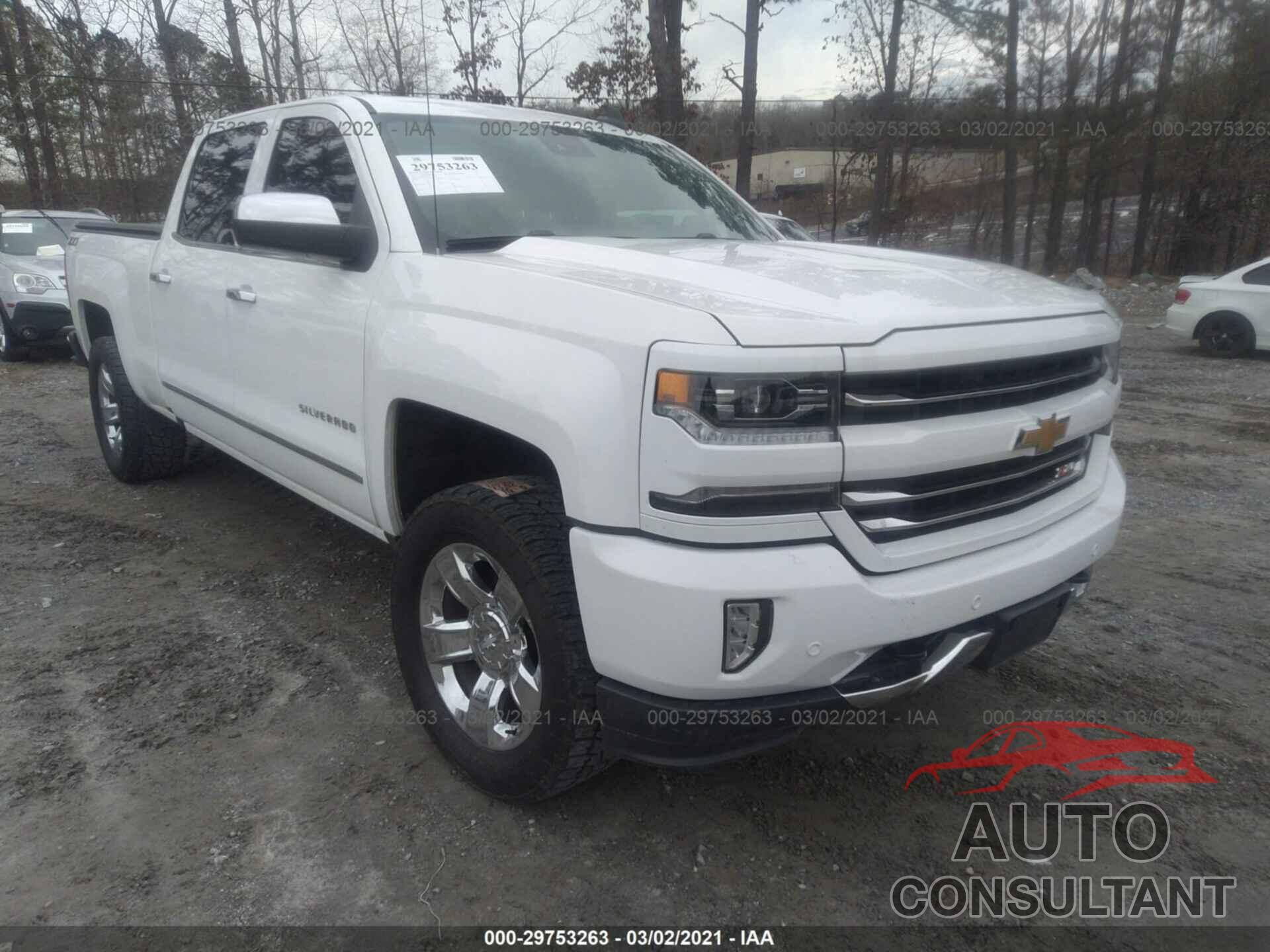 CHEVROLET SILVERADO 1500 2017 - 3GCUKSEJ2HG138056