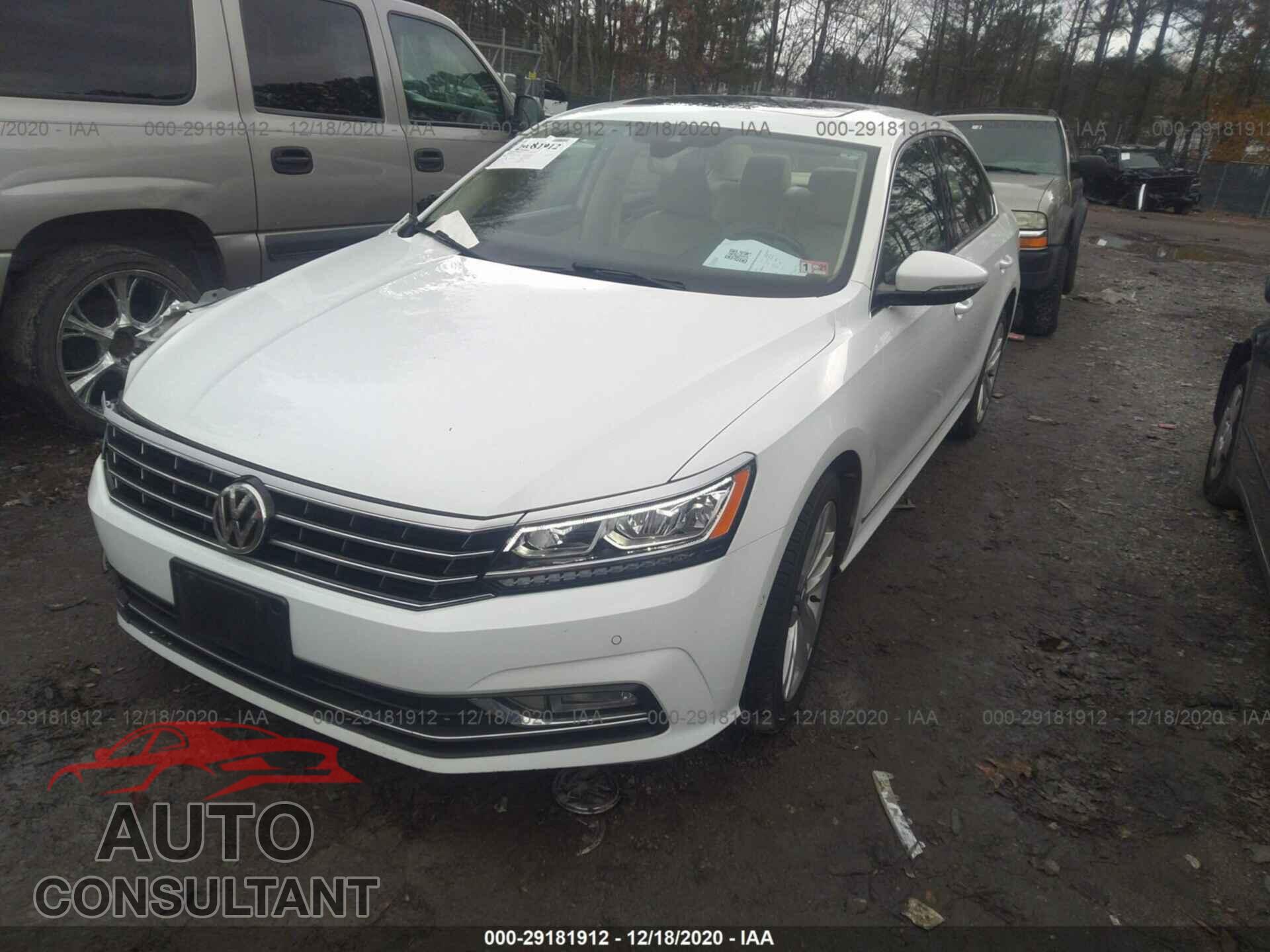 VOLKSWAGEN PASSAT 2017 - 1VWCT7A36HC029564