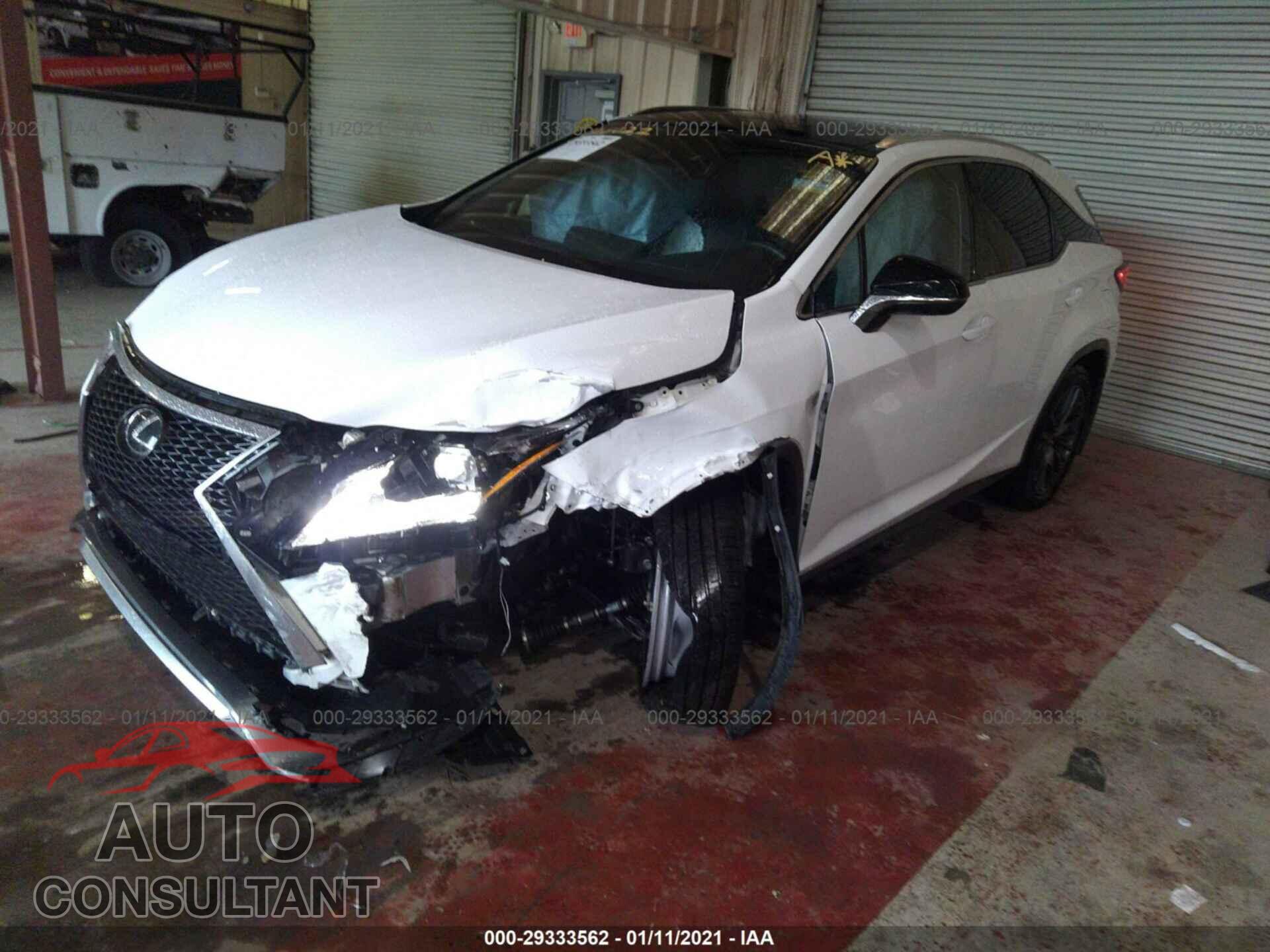 LEXUS RX 2017 - 2T2ZZMCA4HC038921