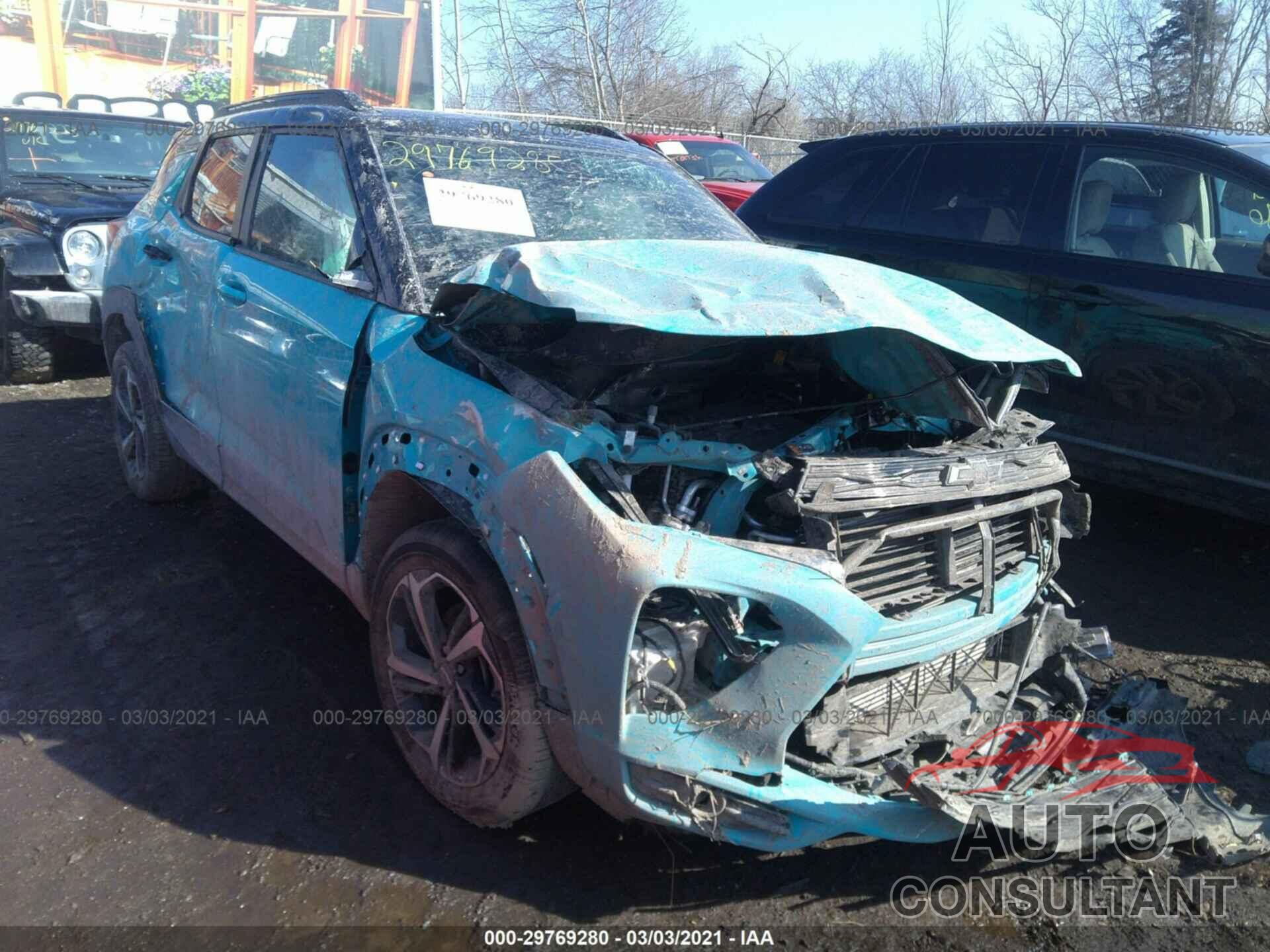 CHEVROLET TRAILBLAZER 2021 - KL79MUSL3MB081304