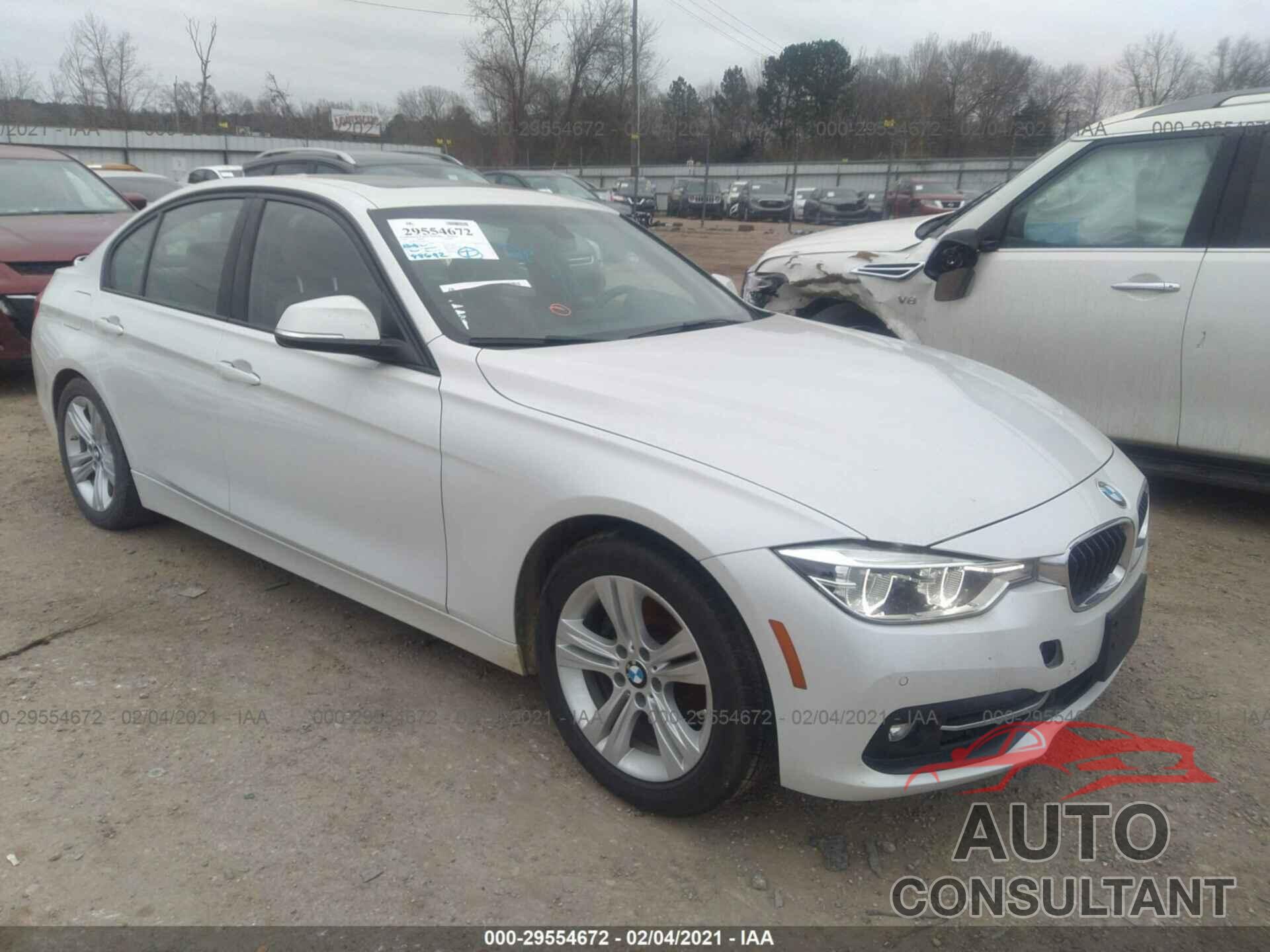 BMW 3 SERIES 2016 - WBA8E9C50GK603476