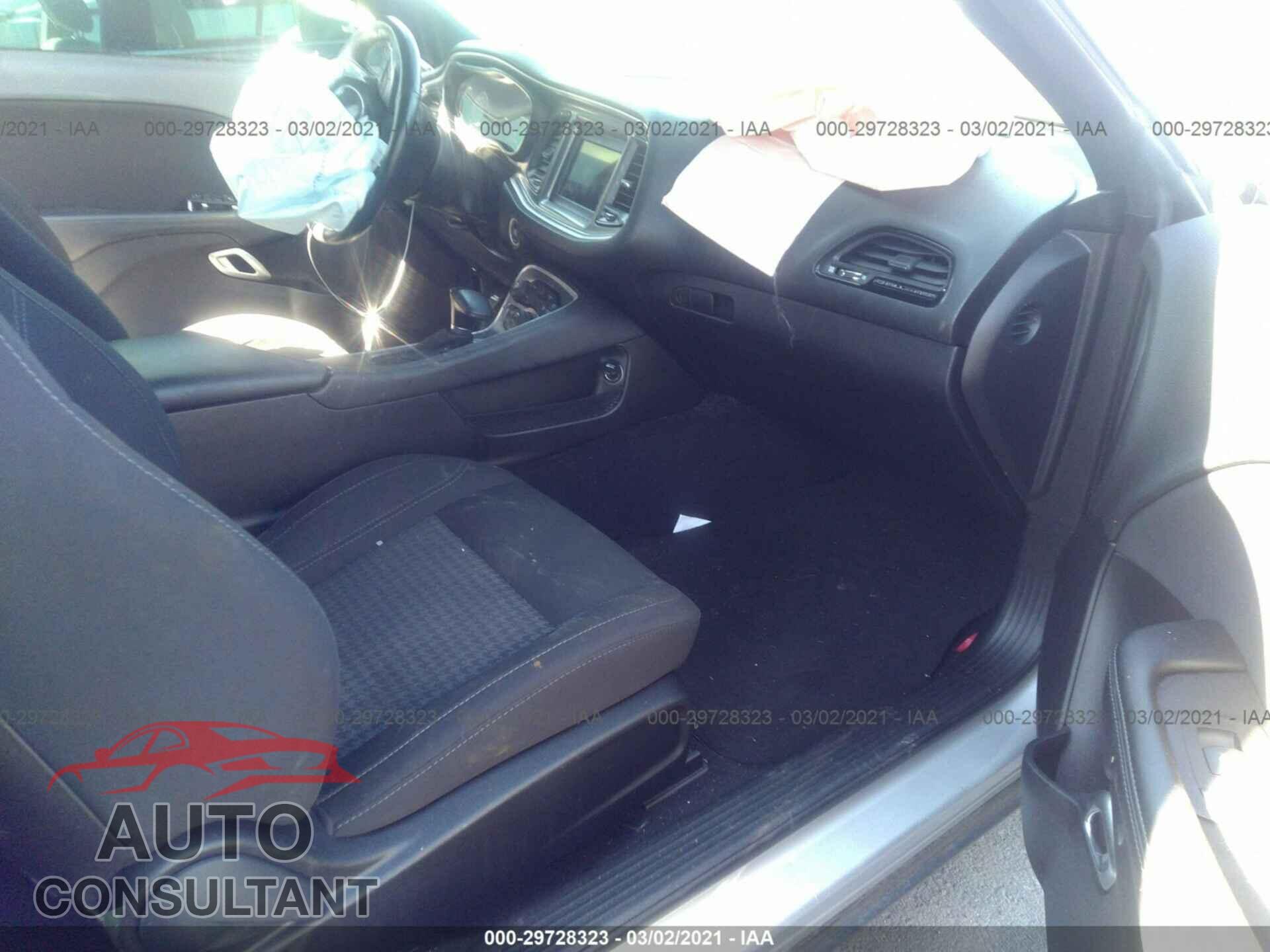 DODGE CHALLENGER 2019 - 2C3CDZAG2KH637475