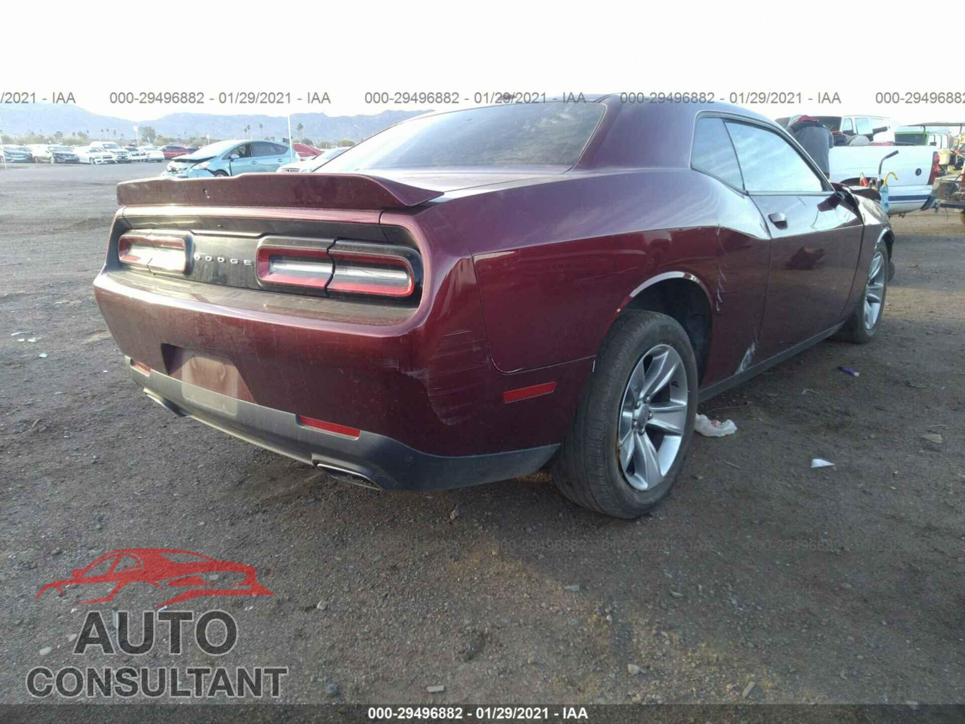 DODGE CHALLENGER 2019 - 2C3CDZAG2KH548618