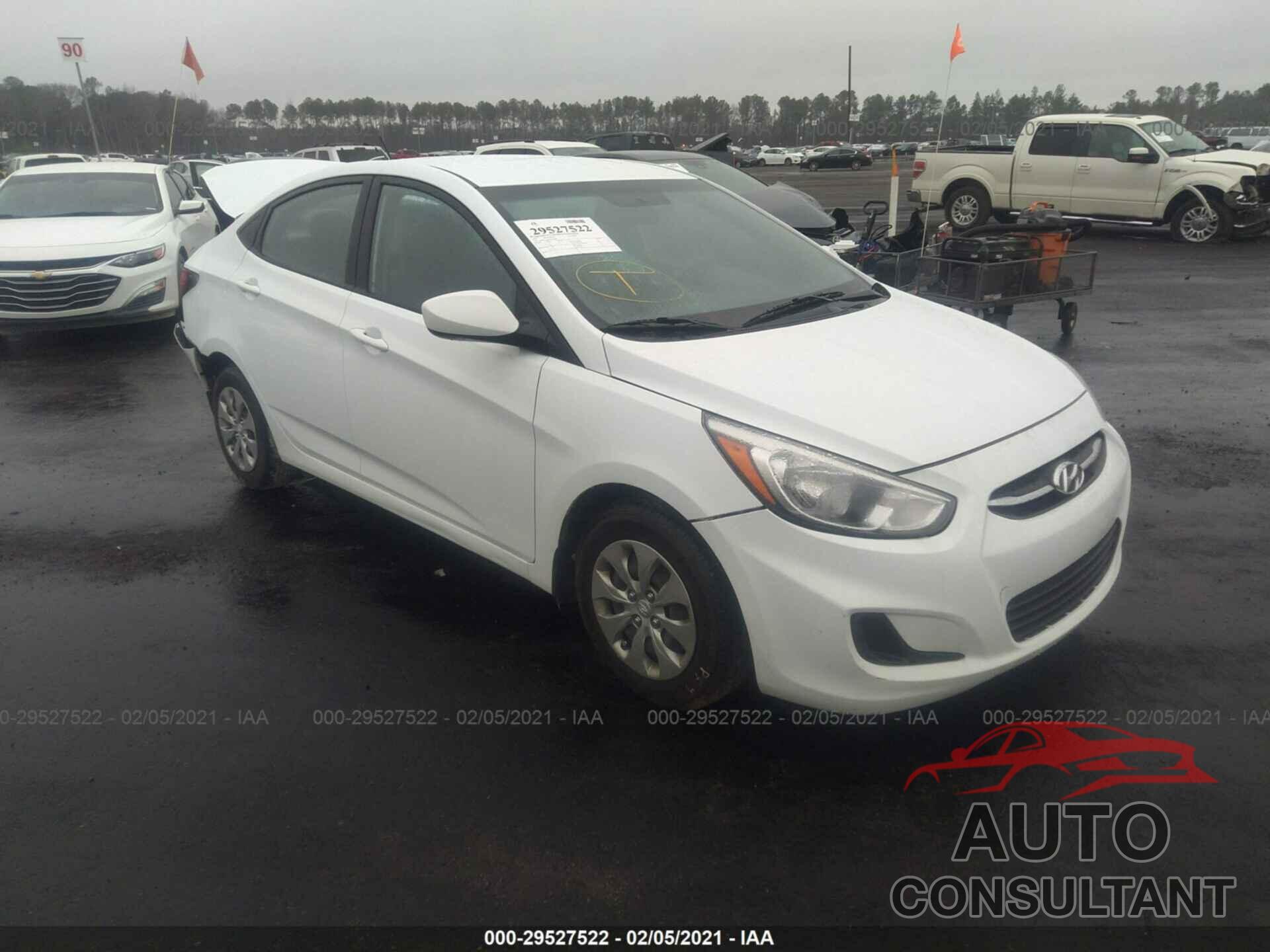 HYUNDAI ACCENT 2017 - KMHCT4AE7HU261809