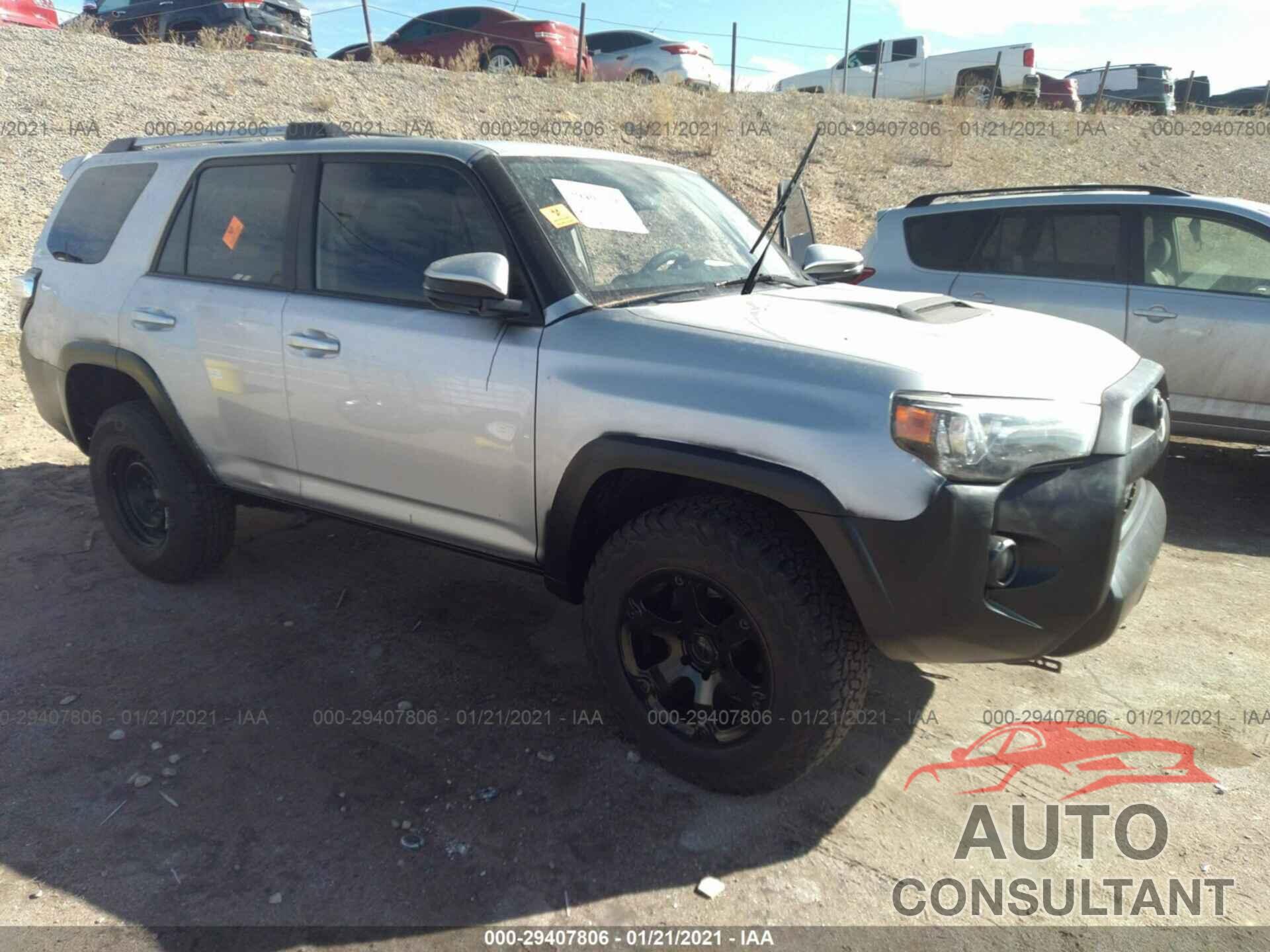 TOYOTA 4RUNNER 2016 - JTEBU5JR3G5358161