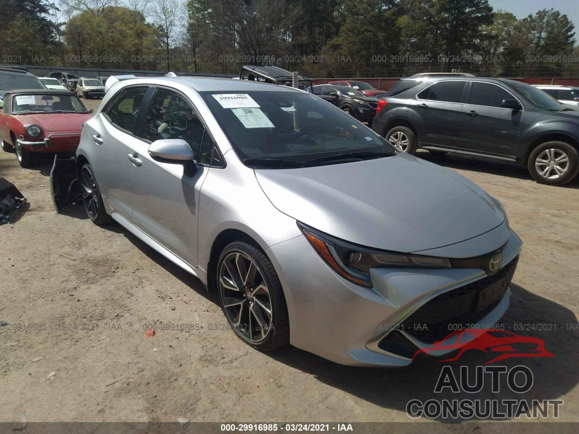 TOYOTA COROLLA HATCHBACK 2020 - JTNC4RBE1L3088960