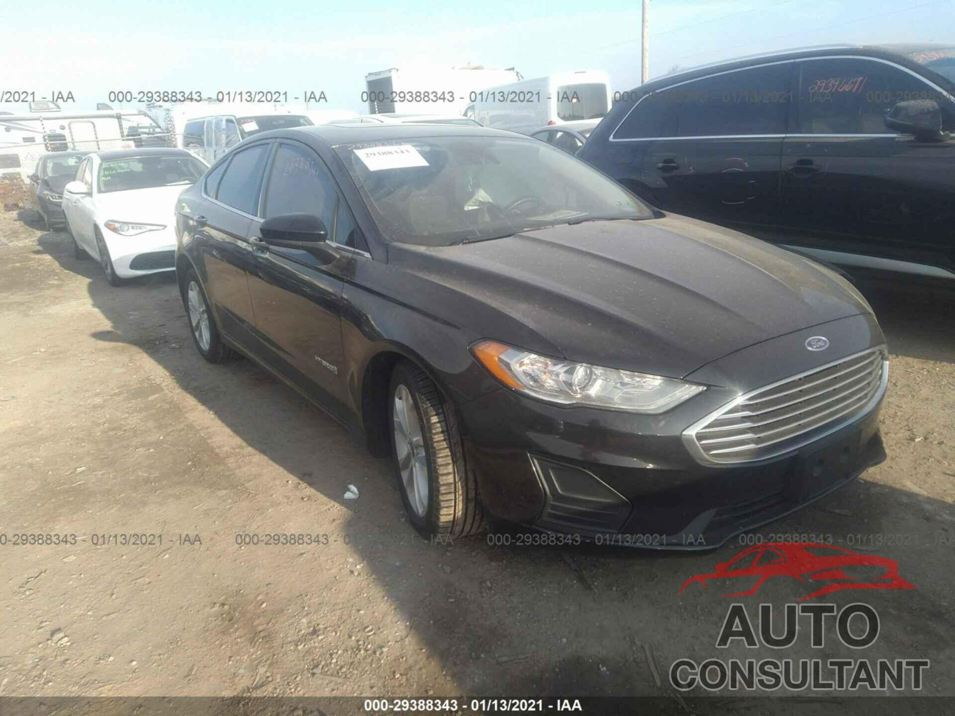 FORD FUSION HYBRID 2019 - 3FA6P0LU3KR254167