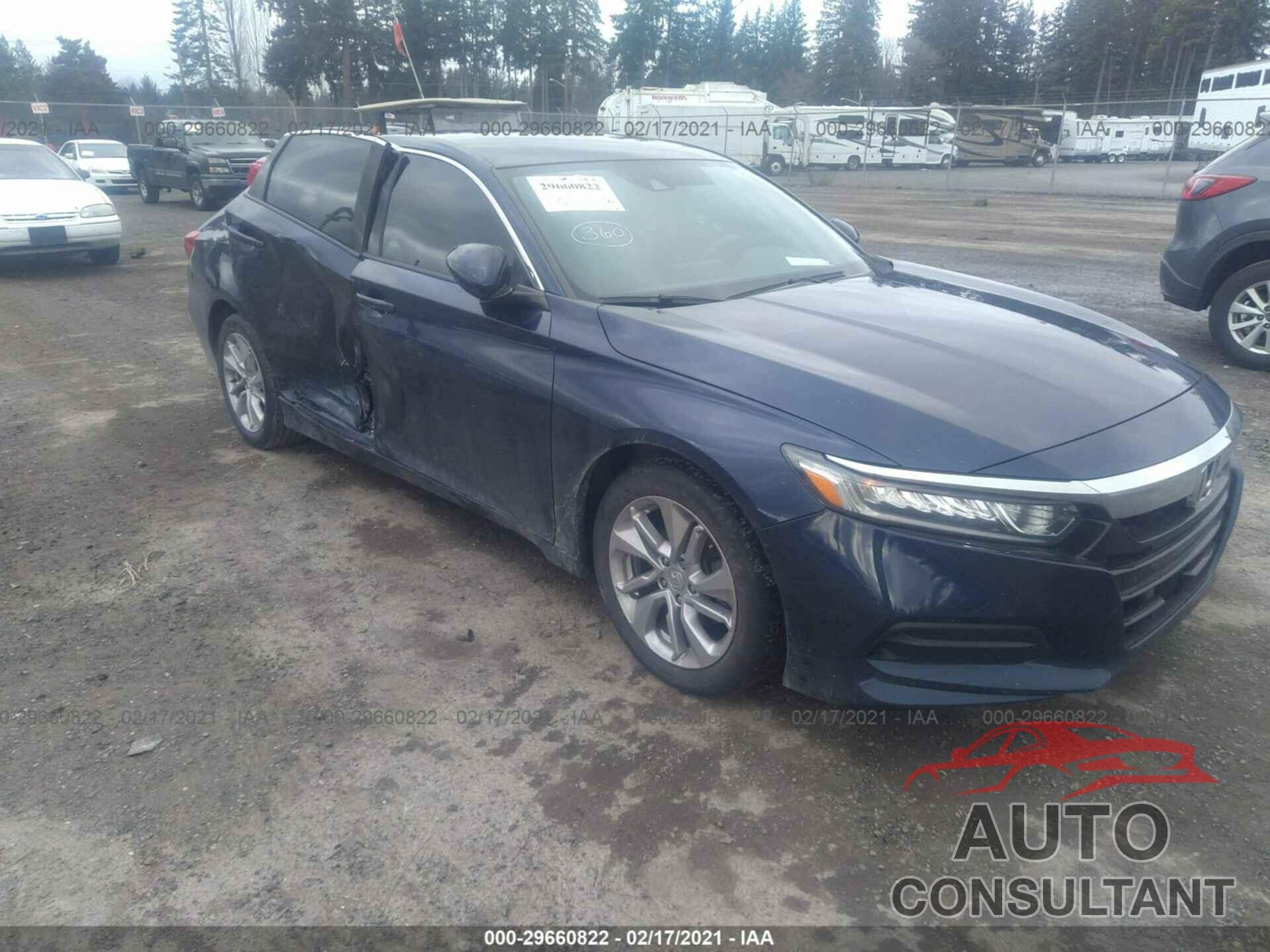 HONDA ACCORD SEDAN 2019 - 1HGCV1F16KA027710
