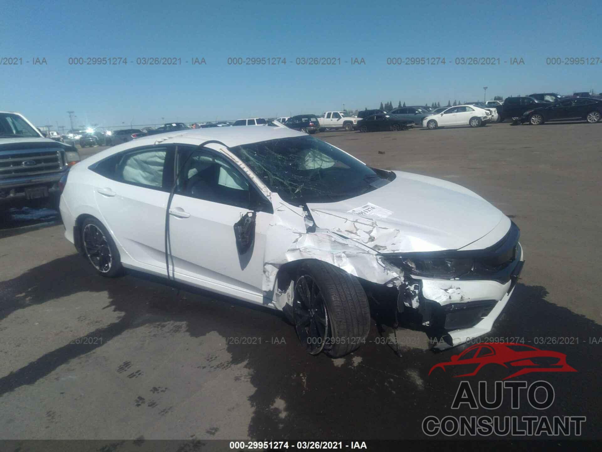 HONDA CIVIC SEDAN 2020 - 2HGFC2F88LH577144