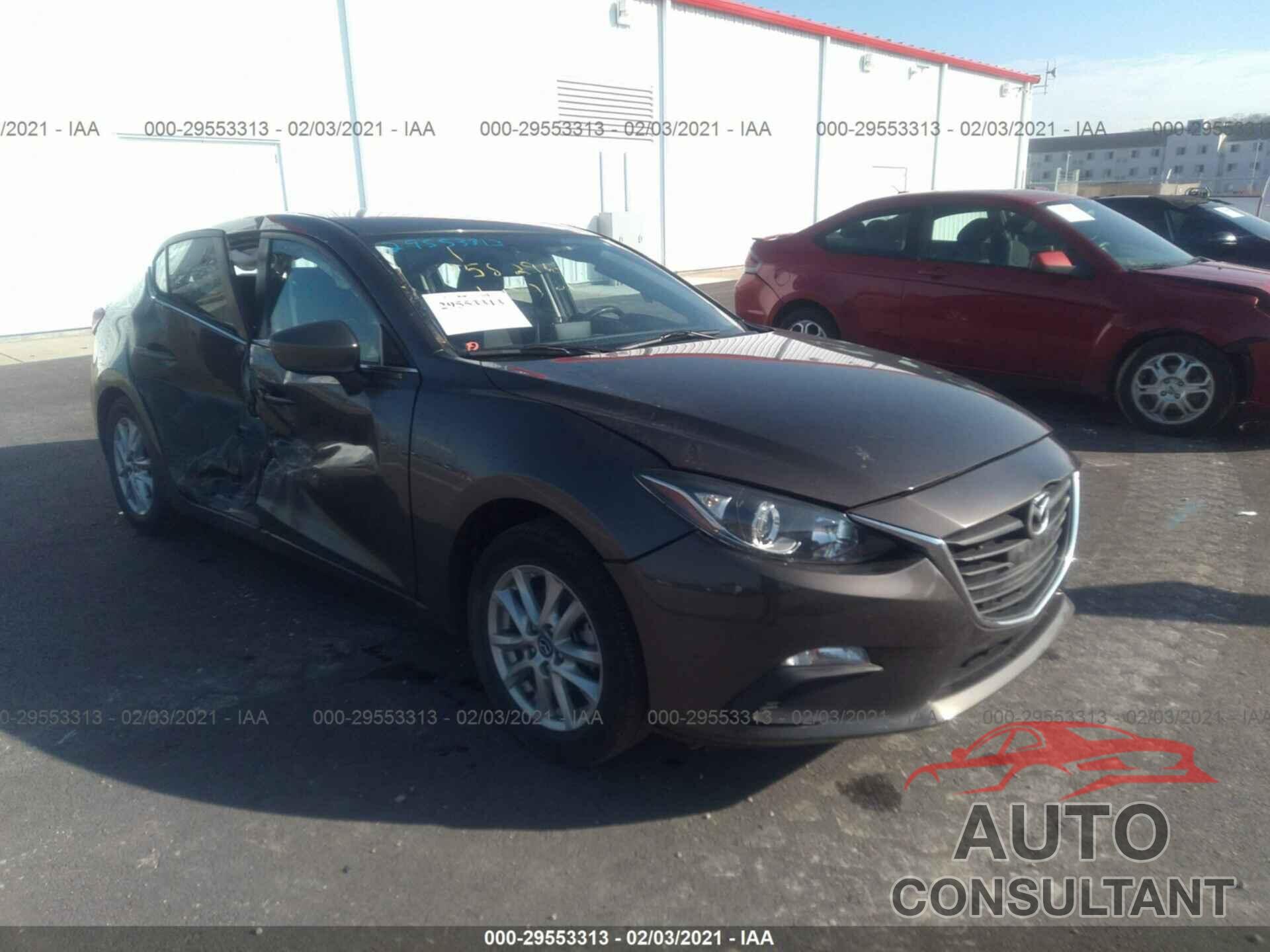 MAZDA MAZDA3 2016 - JM1BM1U75G1293652