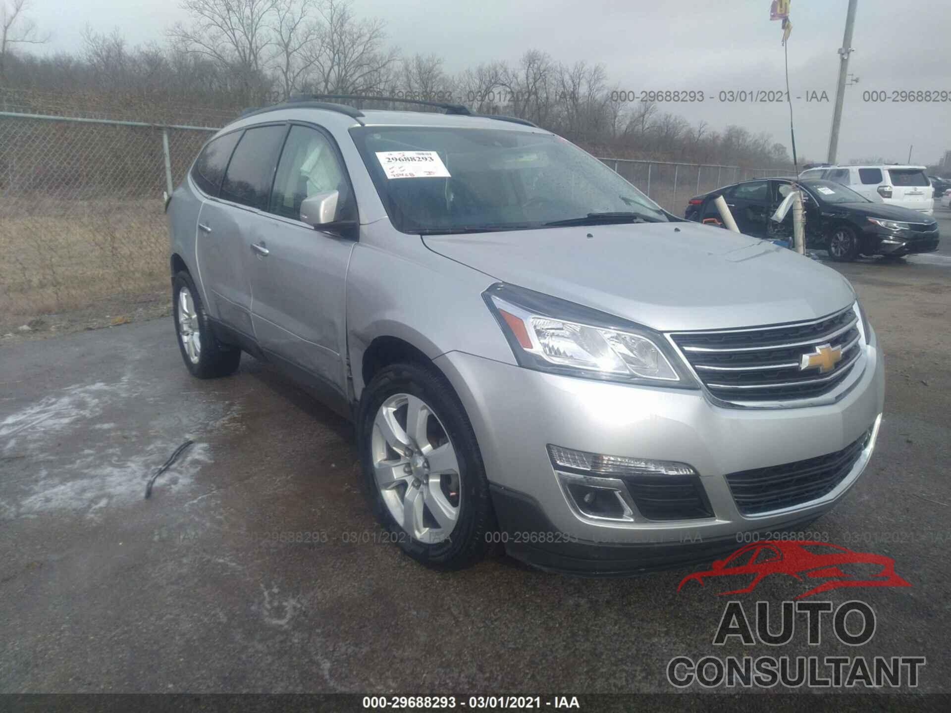 CHEVROLET TRAVERSE 2016 - 1GNKRGKD4GJ242339