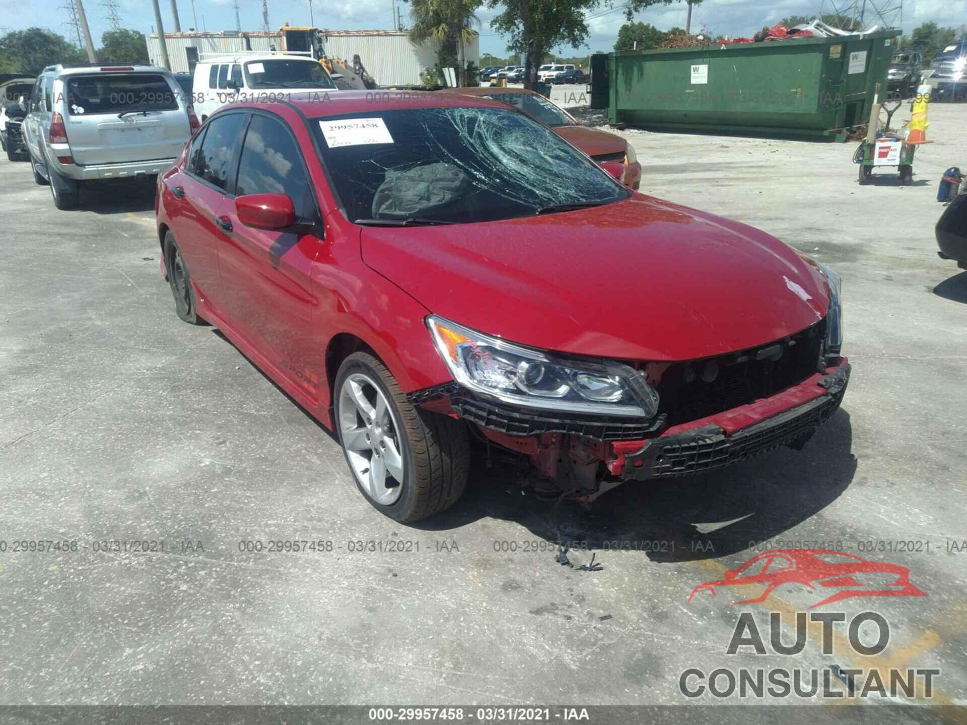 HONDA ACCORD SEDAN 2017 - 1HGCR2F53HA227370