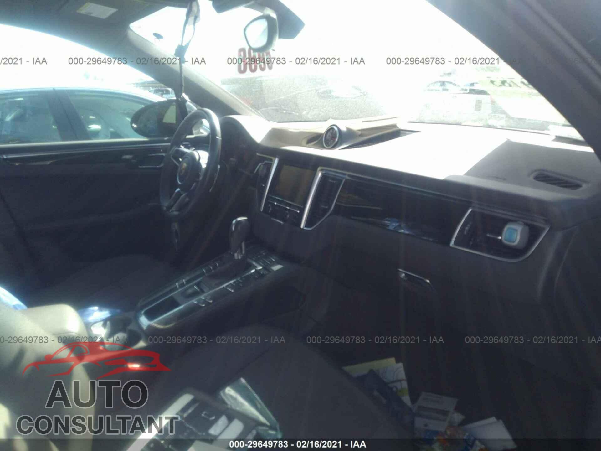 PORSCHE MACAN 2016 - WP1AB2A57GLB45919