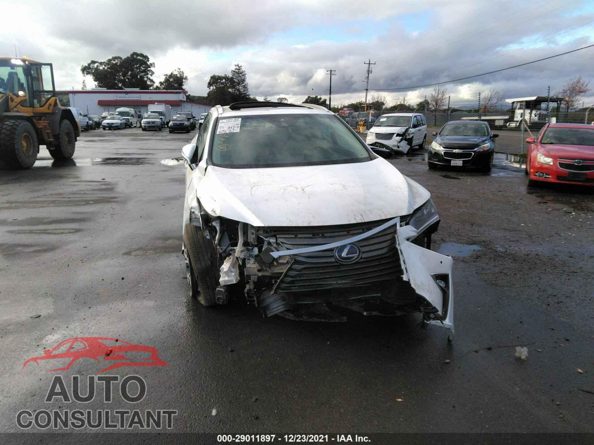 LEXUS RX 2017 - 2T2BGMCA2HC013717
